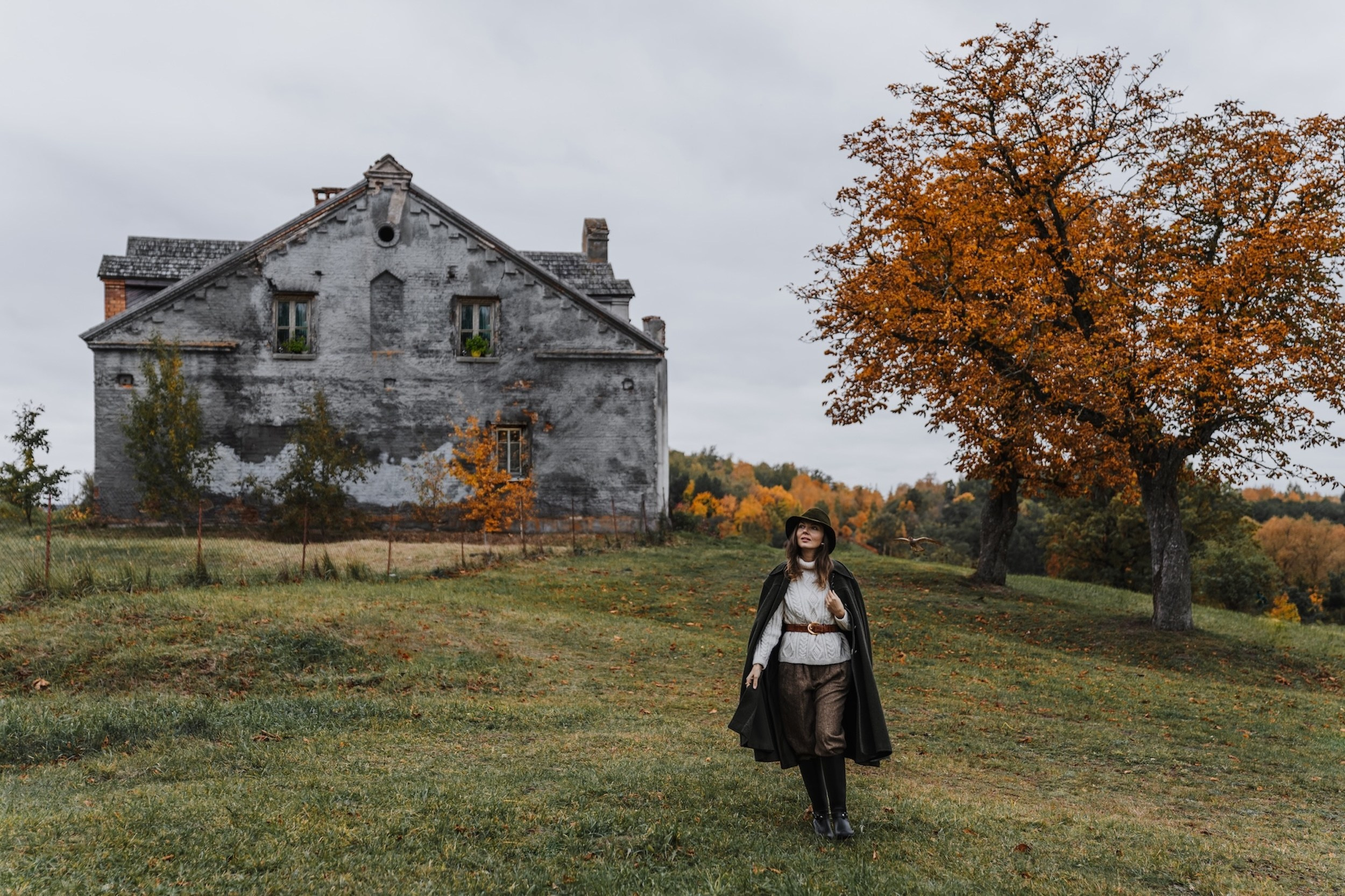 Юля. Осень, в британском стиле, Минск. Olga Modjaro