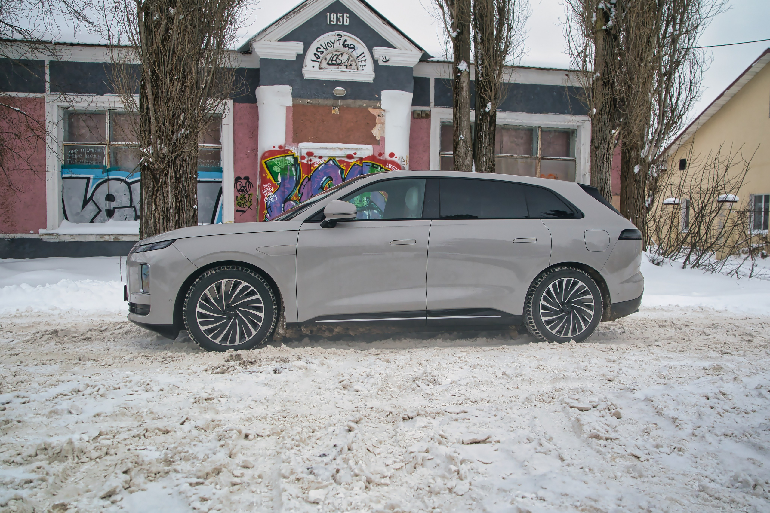 Exlantix ET зимой в снегу. FM Media Сrew. Репортажные фото и видео