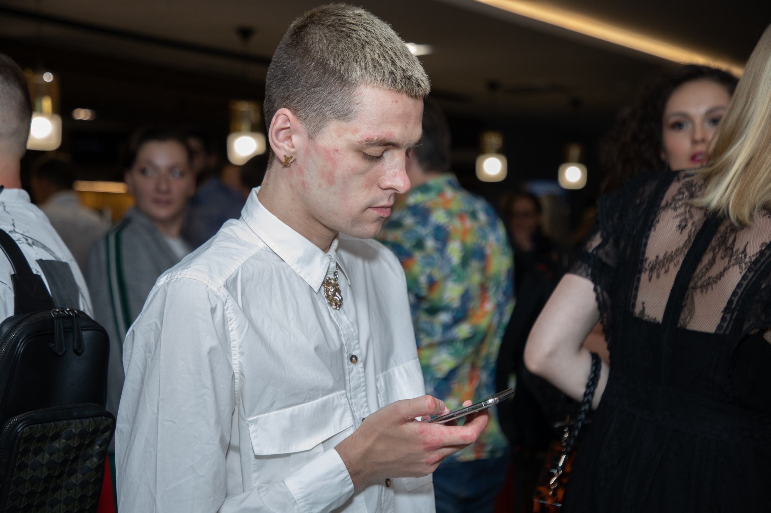 Закрытый показ фильма «Хронос». Art photographer Nino