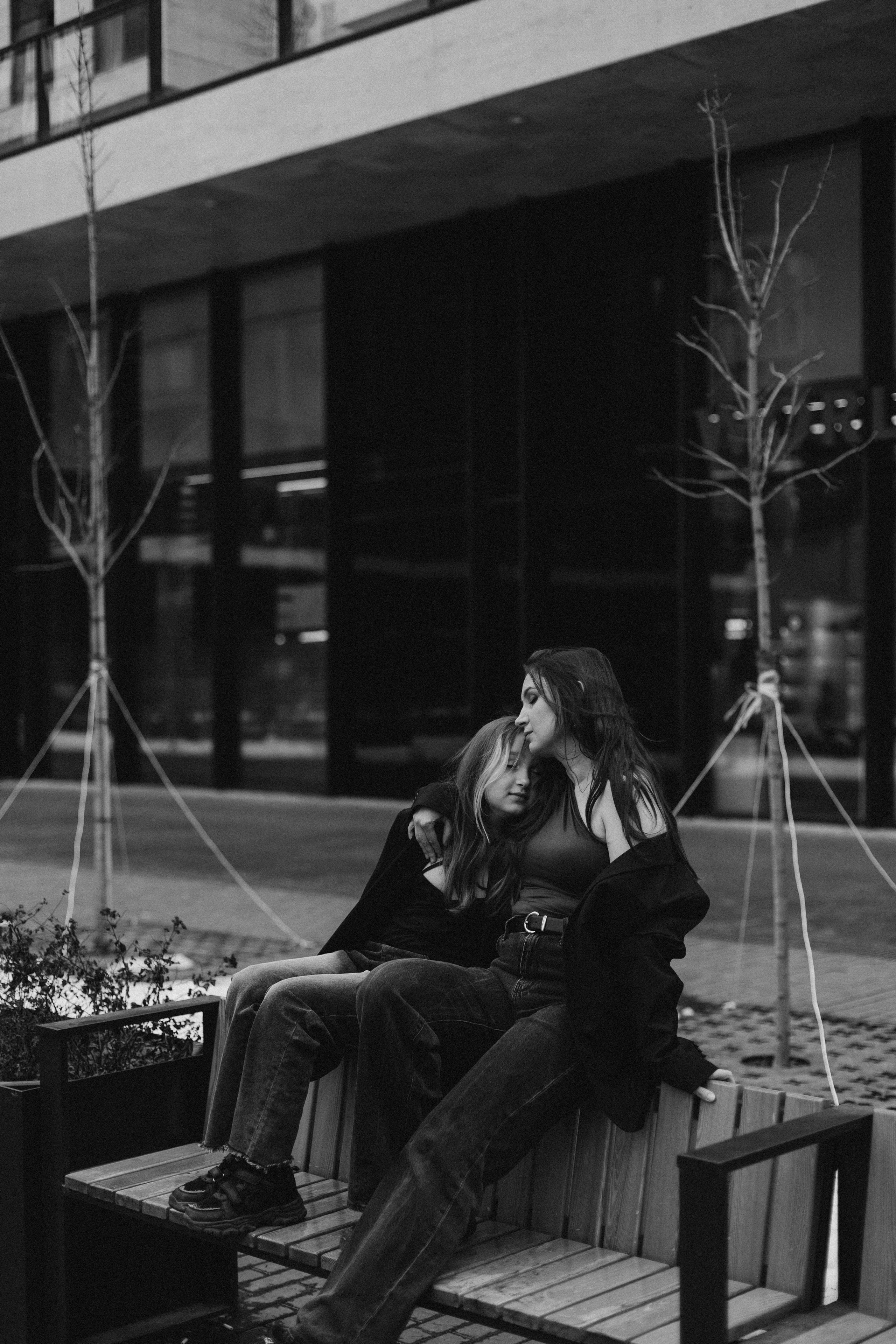 Мама и дочь-подросток. Семейный фотограф Москва Наталия Осьмакова