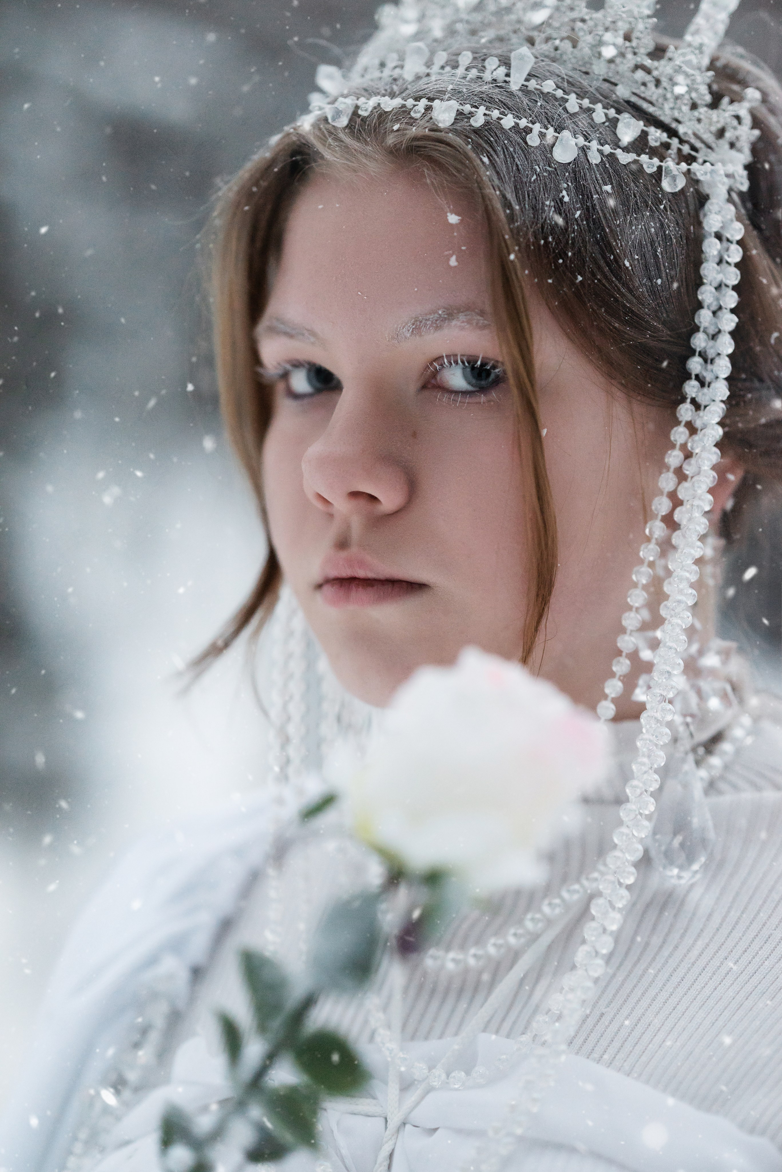 Снежная Королева. Фотограф Екатерина Шишкина. Питкяранта. Карелия