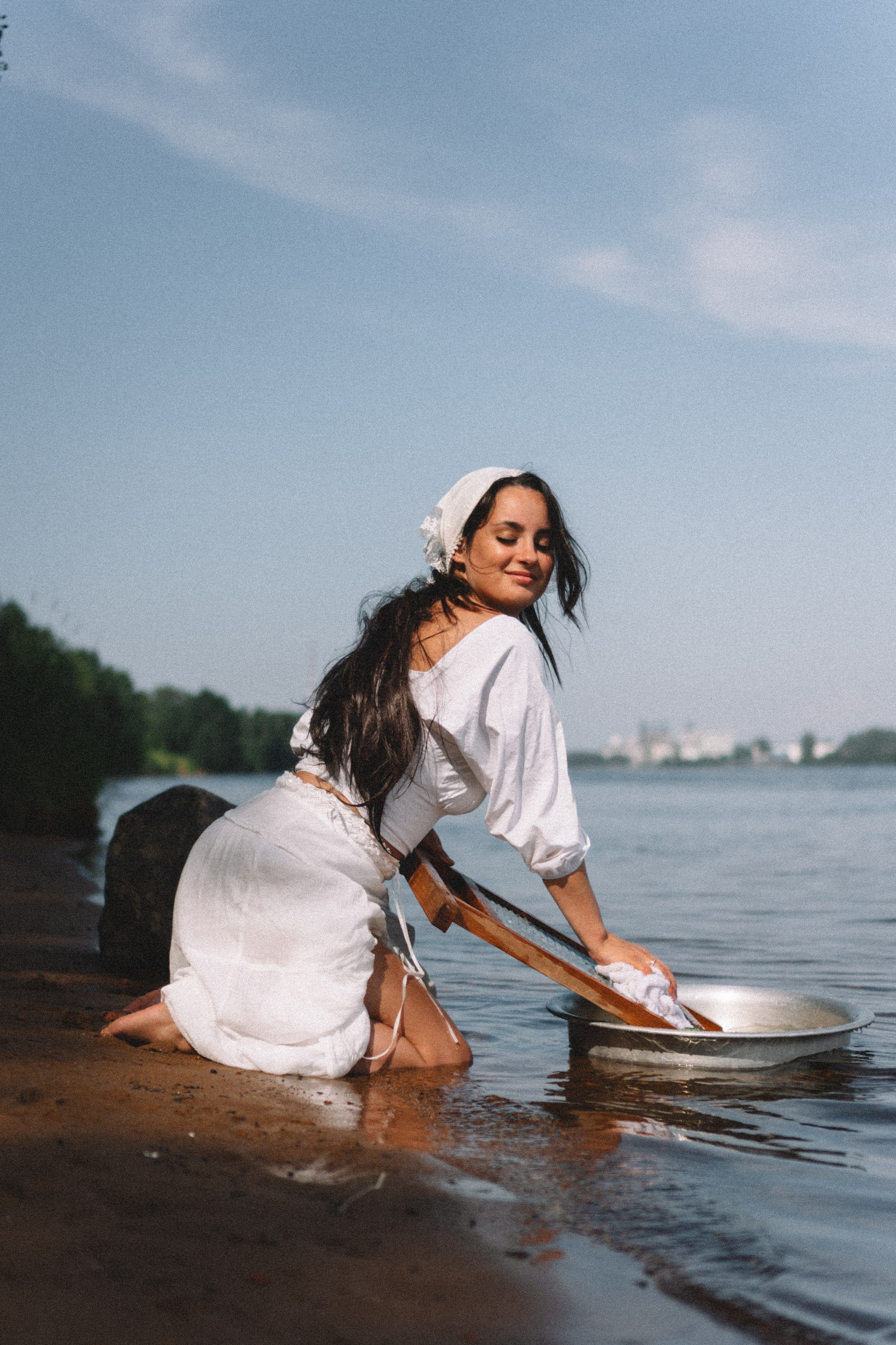 СТИРКА НА РЕКЕ. Профессиональный фотограф, Санкт-Петербург — Виктория Богомолова