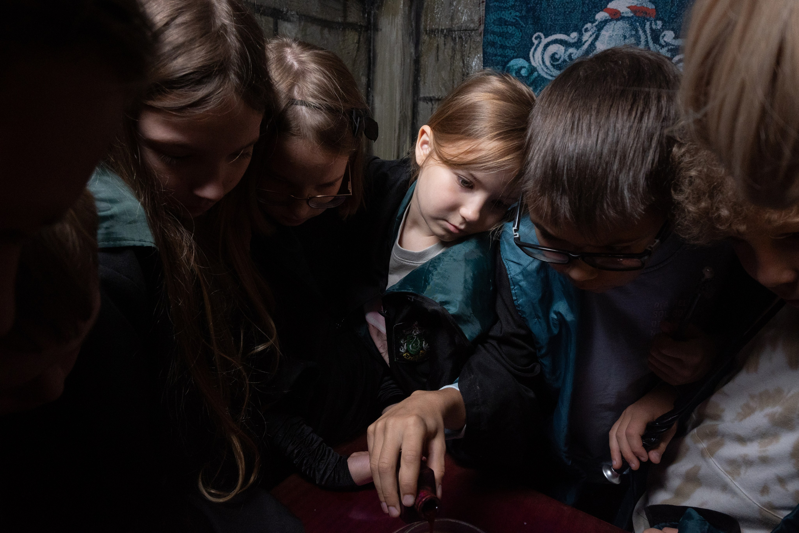 День рождения ребенка в «Подземелье Слизерин». Фотограф мероприятий в Москве