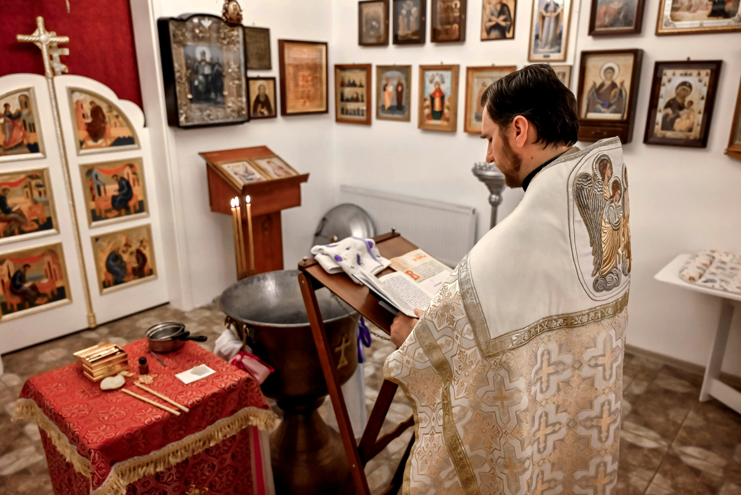 Крещение Вероники. Семейный и детский фотограф Москва