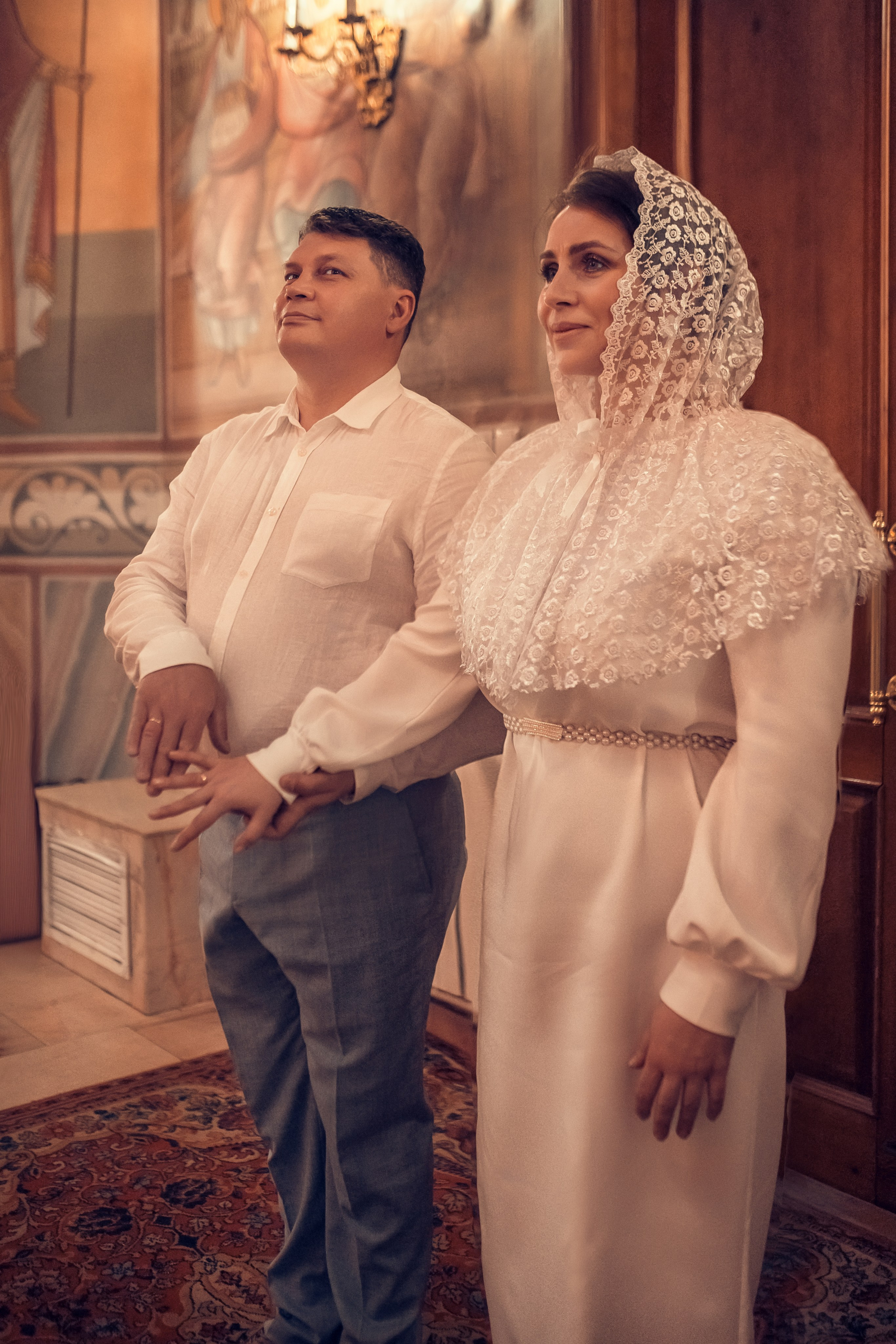 Венчание Сергея и Анастасии в Казанском храме. Екатерина Крапивина фотограф церковных Таинств в Нижний Новгороде