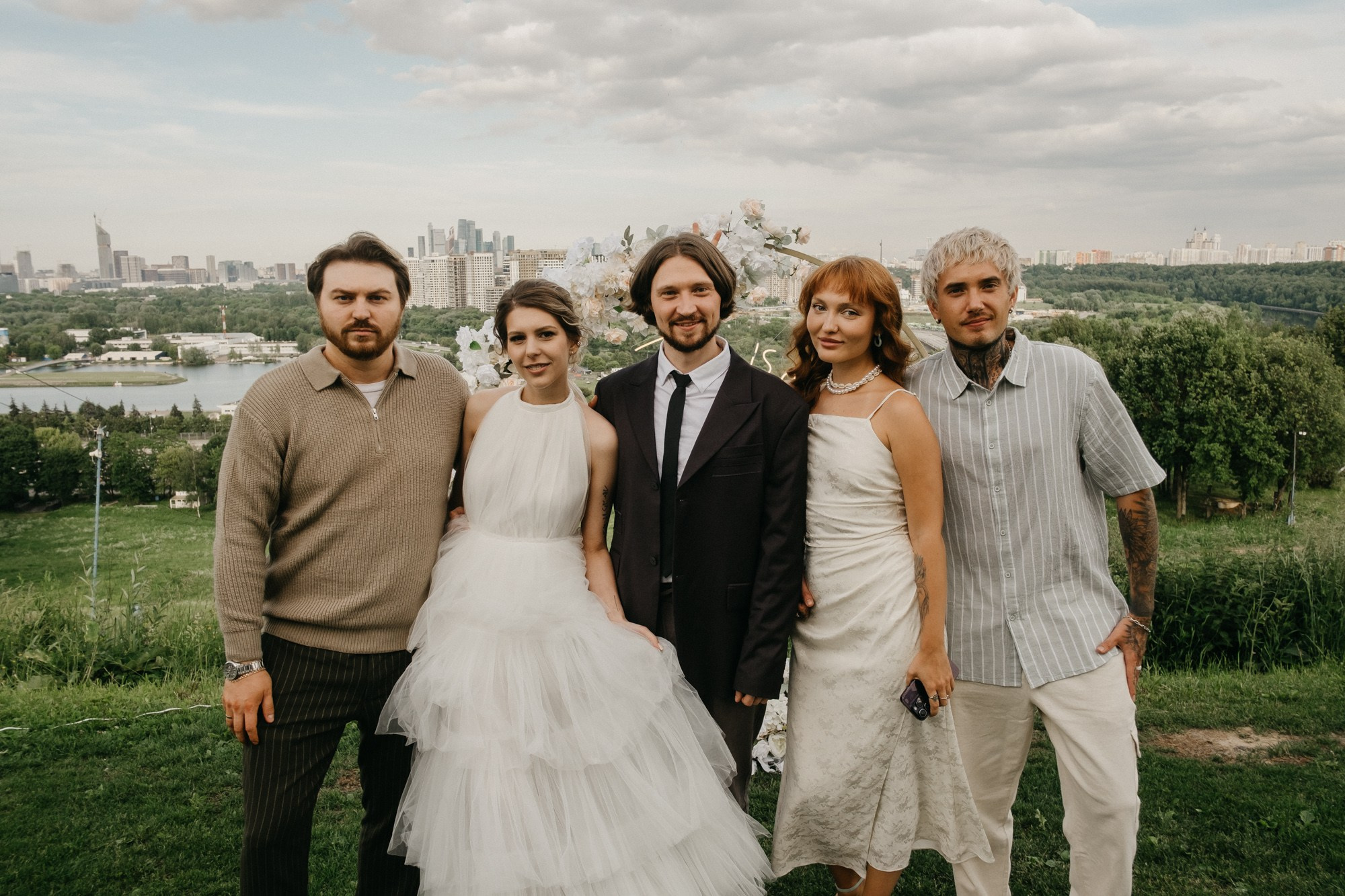 На высоте. Свадебный фотограф Александра Тюлякова