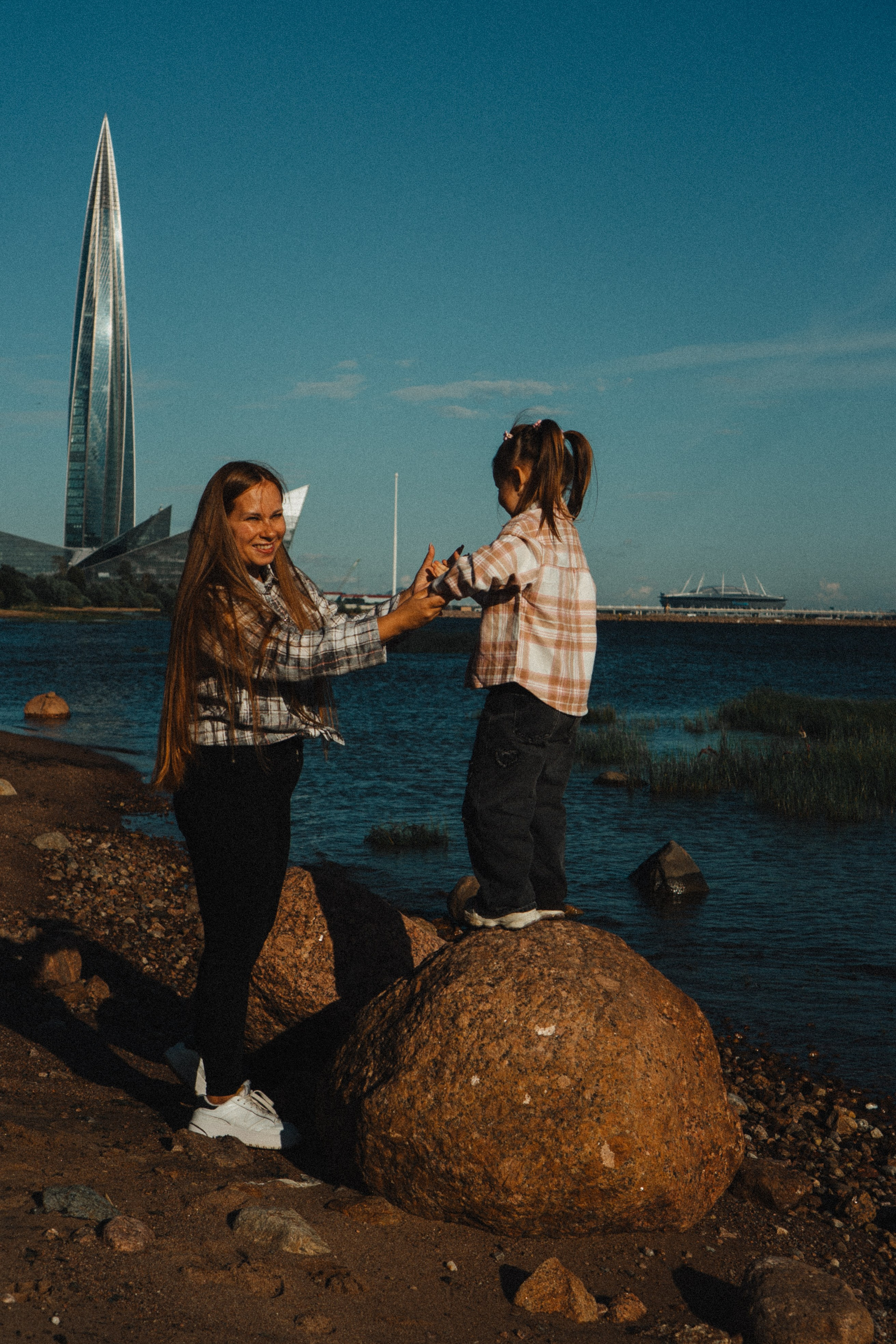 МАМА И ДОЧКА НА ФИНСКОМ ЗАЛИВЕ. Профессиональный фотограф, Санкт-Петербург — Виктория Богомолова