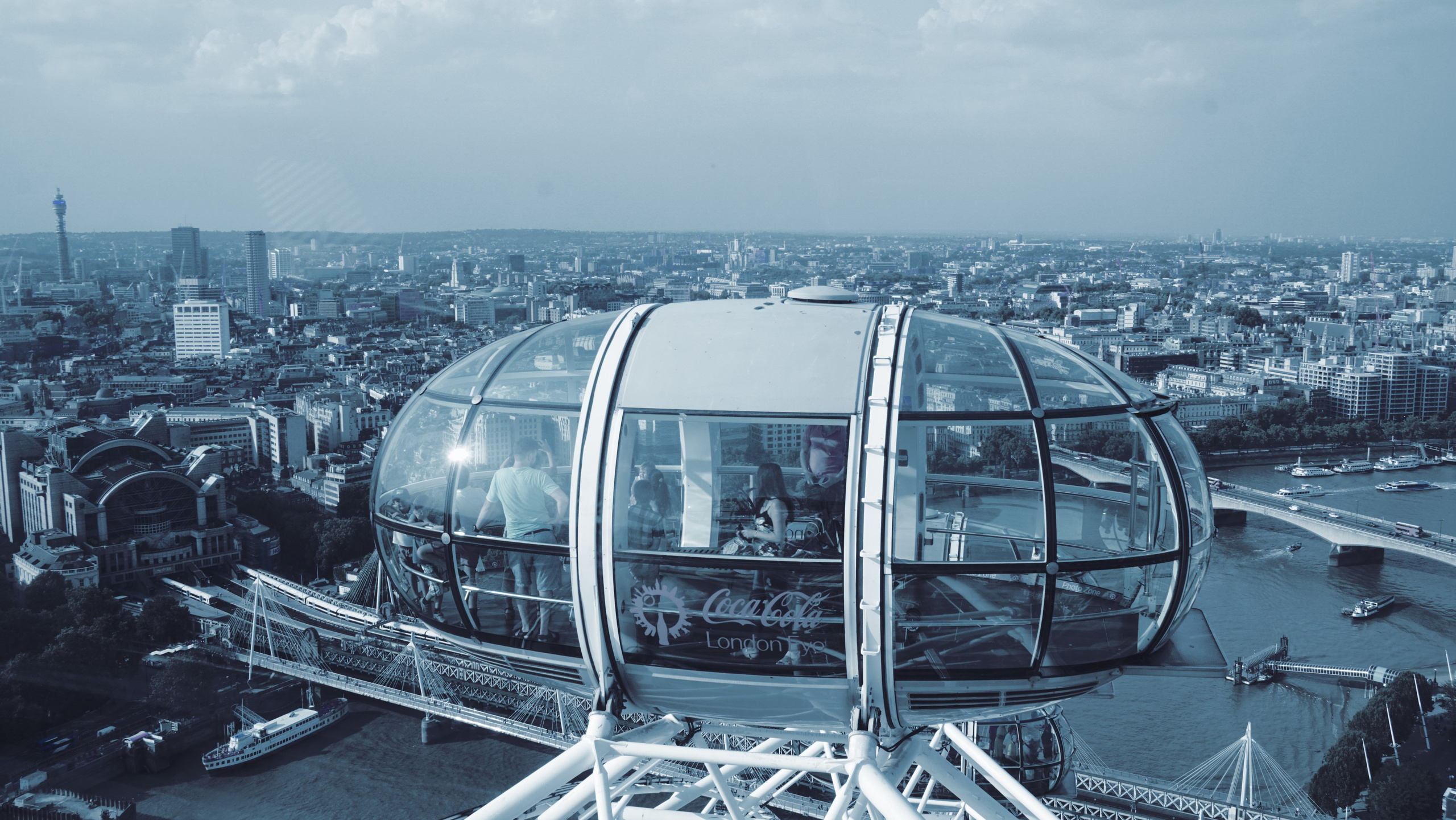 Лондон вид сверху. 35 мм