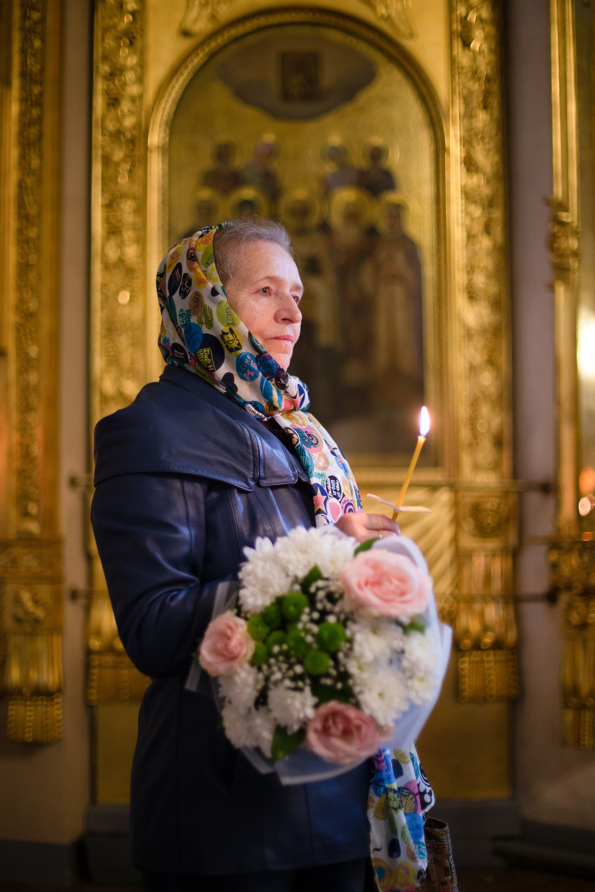 Крещение Ксении в Спасо-Преображенском соборе. Фотограф Анастасия Малеева
