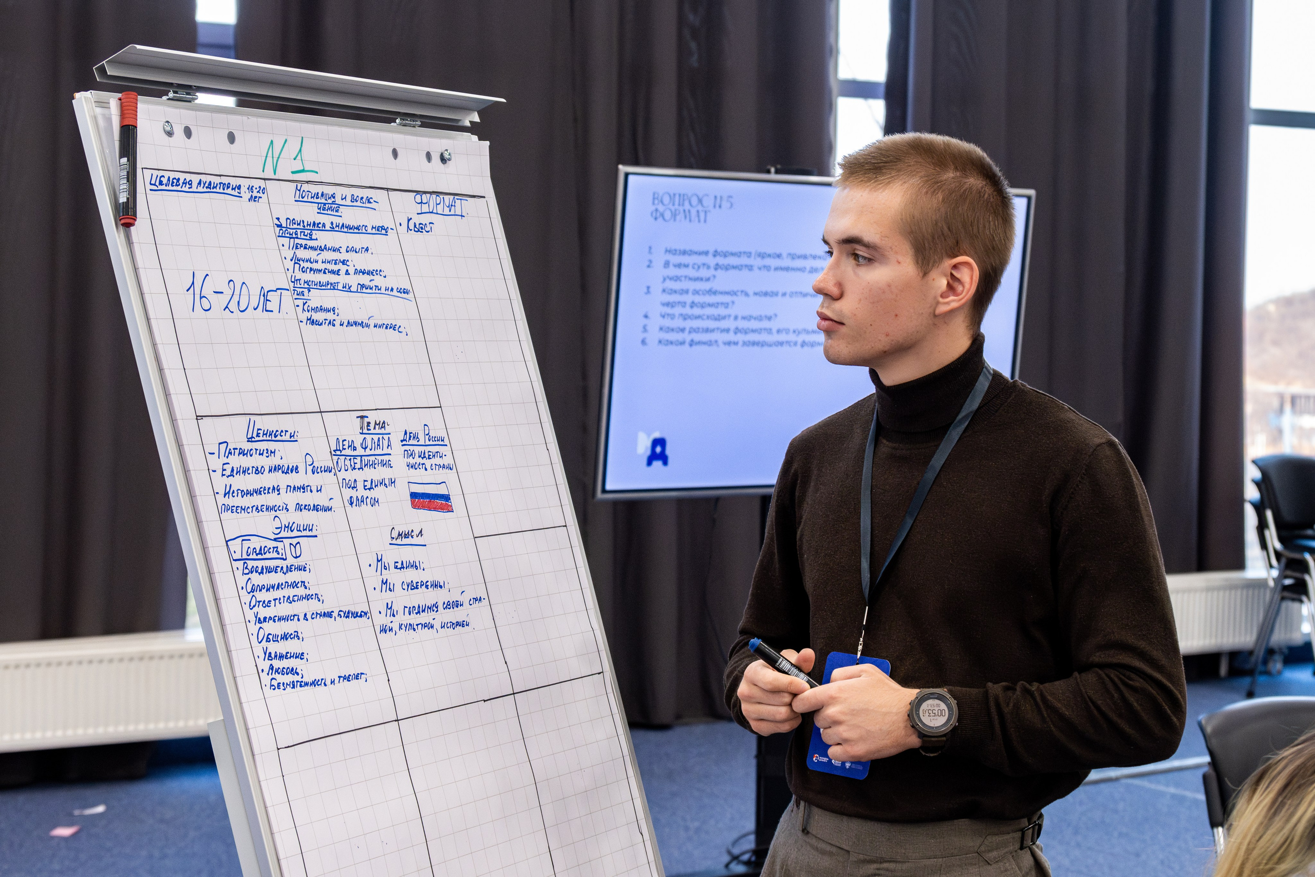 Окружной форум студенческих патриотических клубов. Репортажный и портретный фотограф во Владивостоке Денис Седов