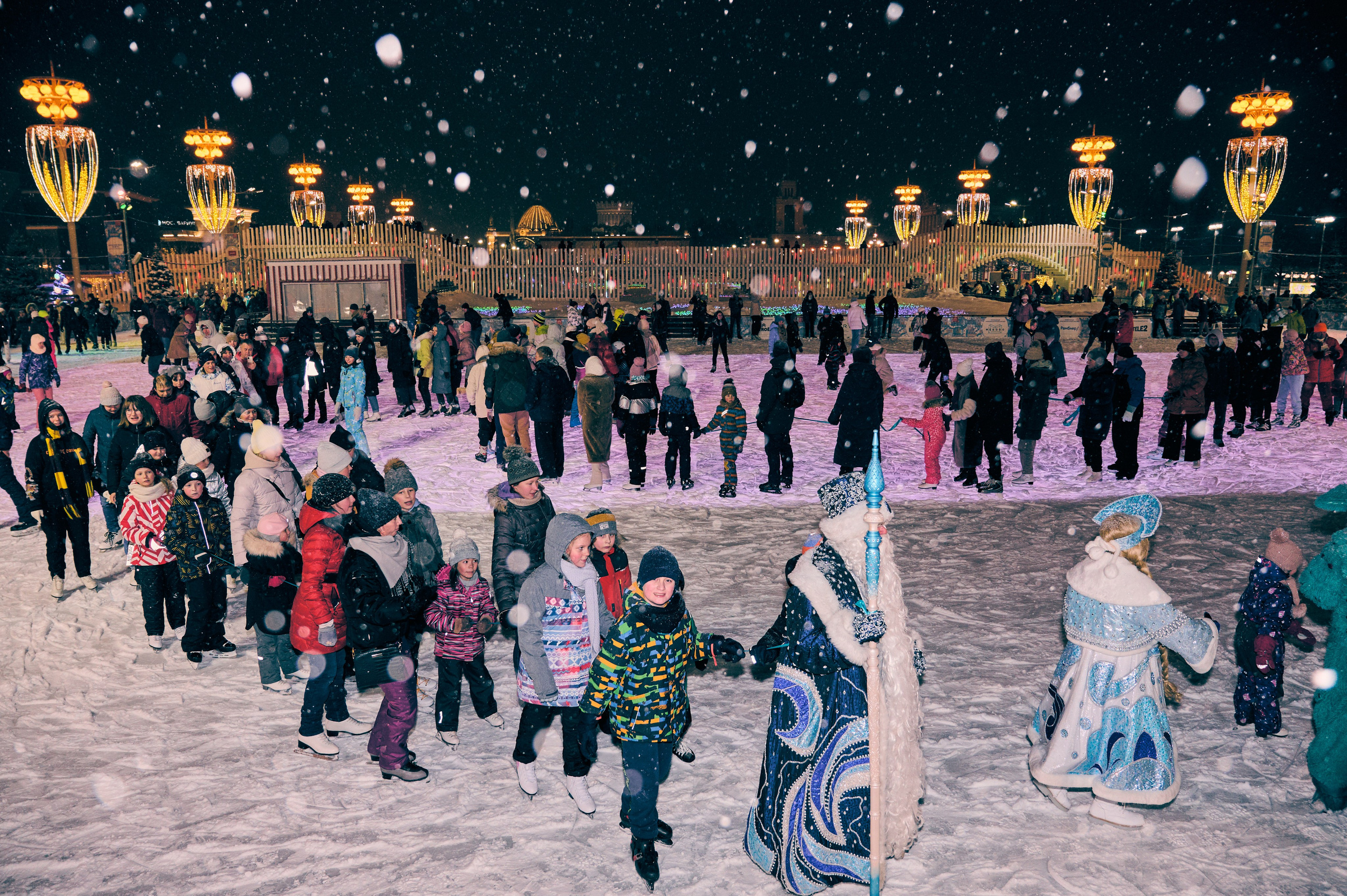 Линия жизни и Дед Мороз на ВДНХ. Никита Хохловский фото и видео продакшн