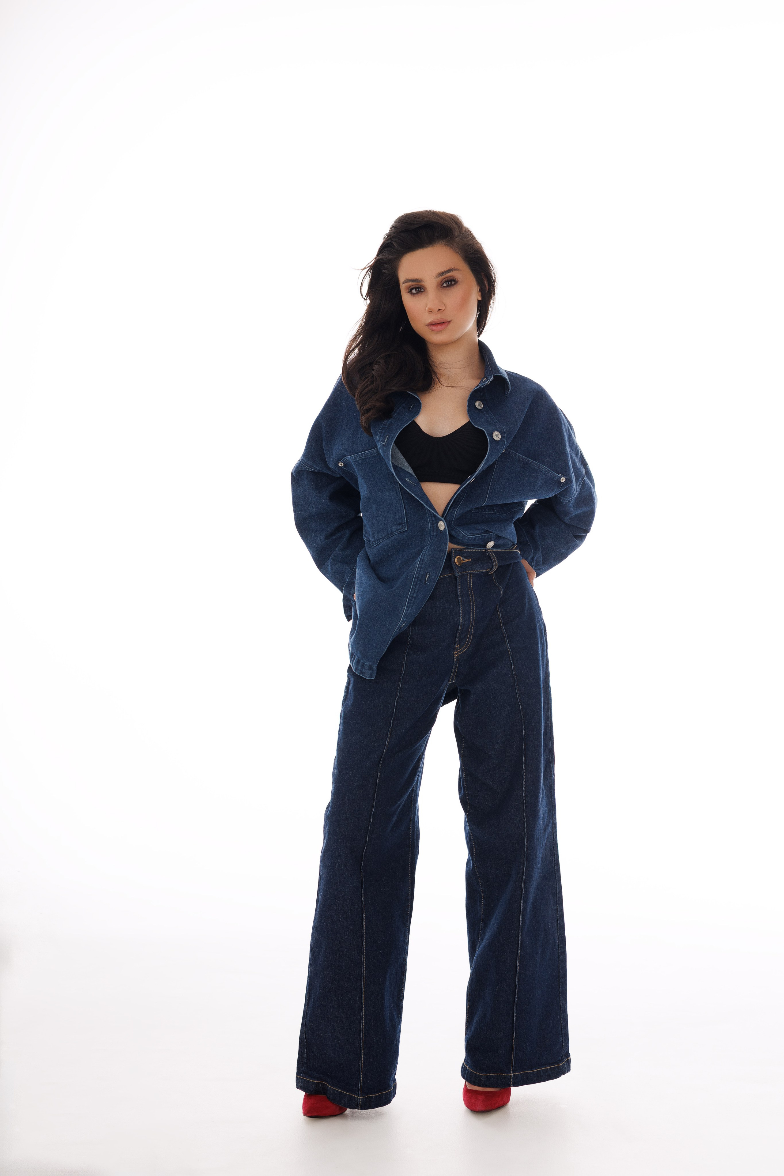 Женский портрет в студии. Фотограф Минск