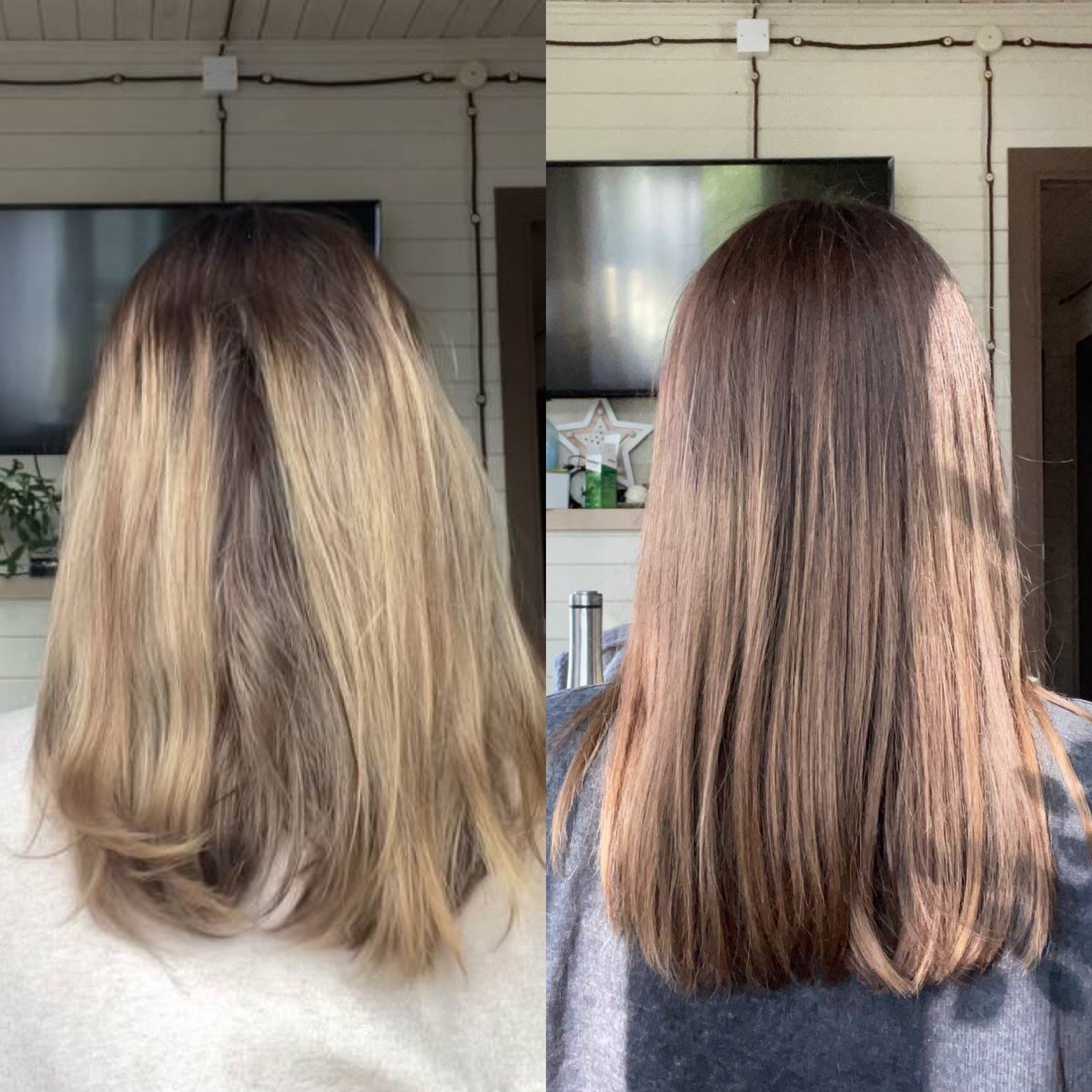 До и после. Сеничкина Мария — marimossoo. Тритментолог-эксперт в уходе за волосами. Подбор ухода. Составы средств. Обучение