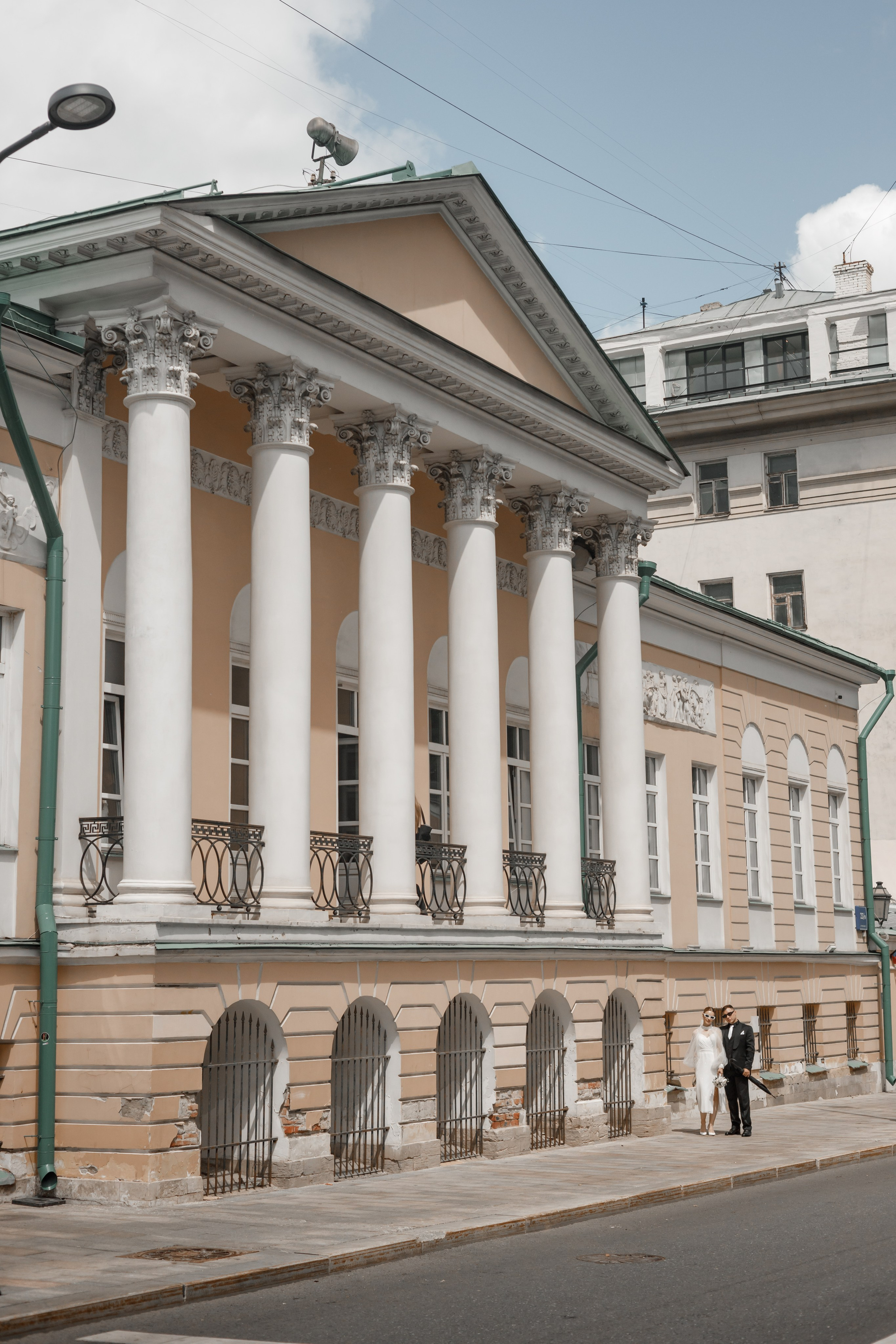 Анна и Сергей, Особняк Муравьевых-Апостолов, прогулка по ВДНХ, ресторан «Домик в саду». Свадебный и репортажный фотограф (Москва, Королев и другие)