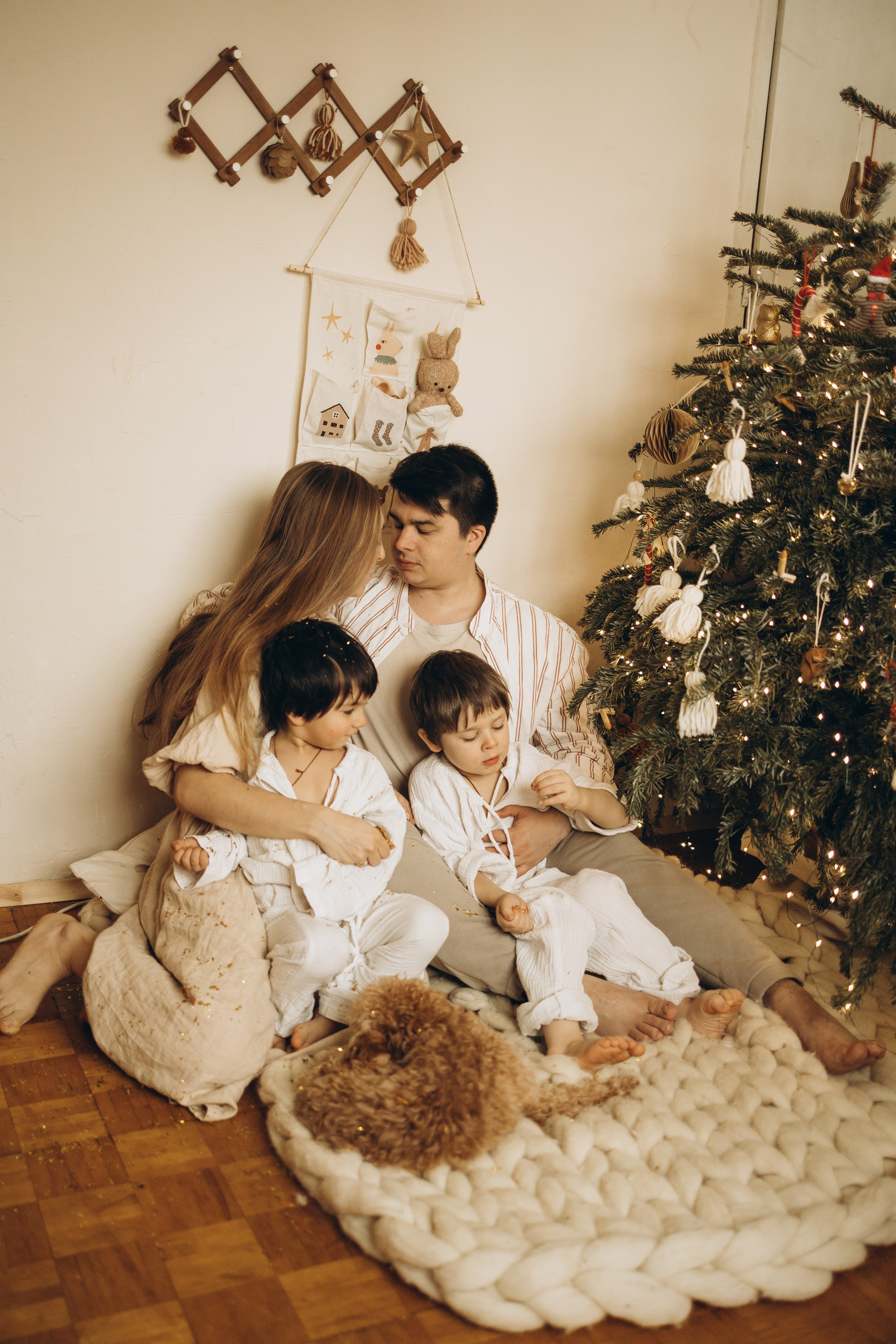 Оля, Саша, Елисей и Демид. Семейный фотограф в Москве Виктория Ястребинская