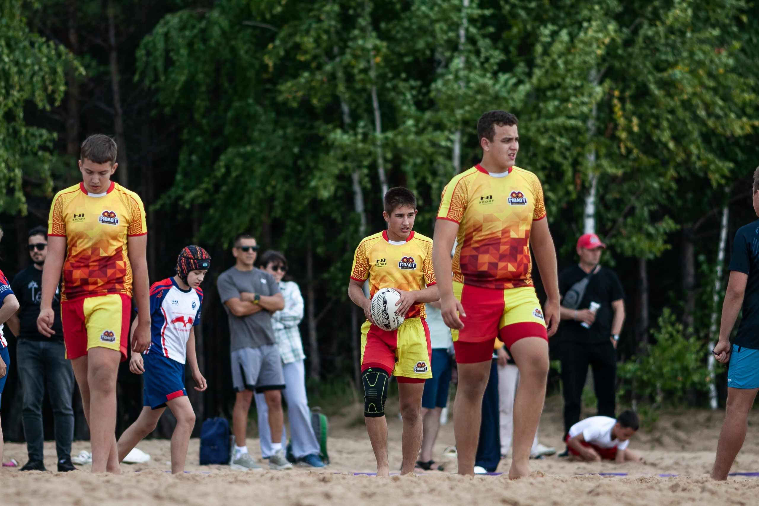 «Кубок «Молота» по пляжному Регби. Фотография