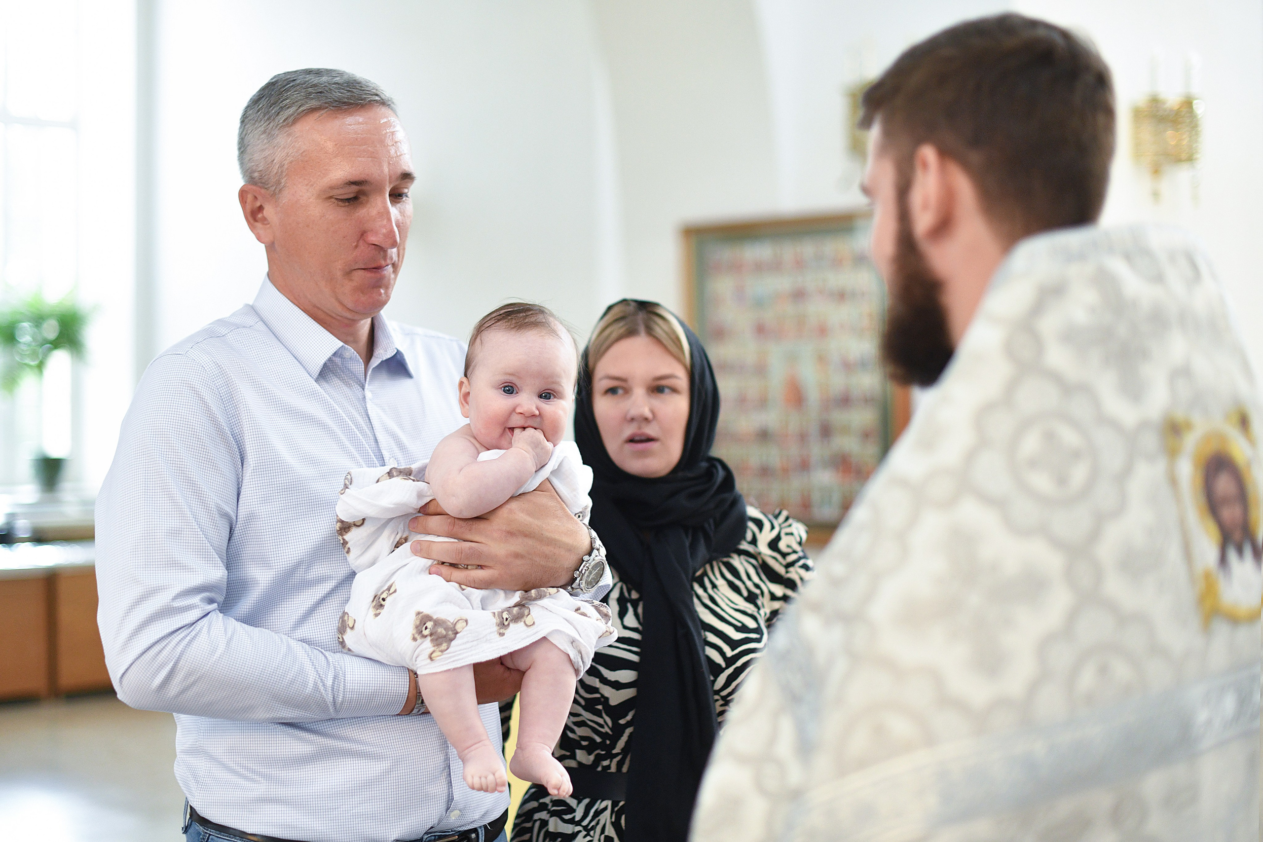 Крещение Александры. Свадебный и портретный фотограф в Москве Галина Борисова