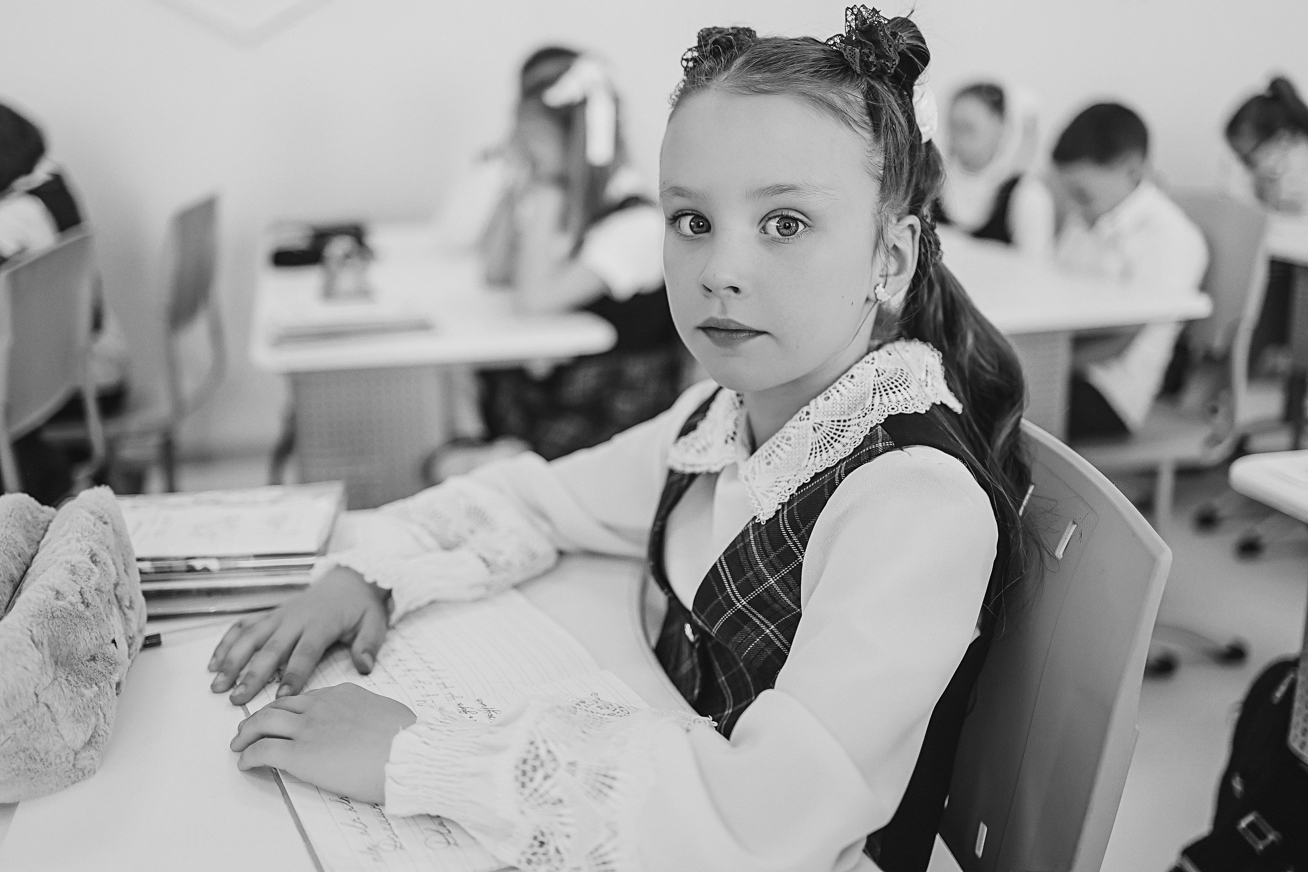 Один день в школе 1 класс. Семейный фотограф Тюмень, фотограф на роды Салмина Мария