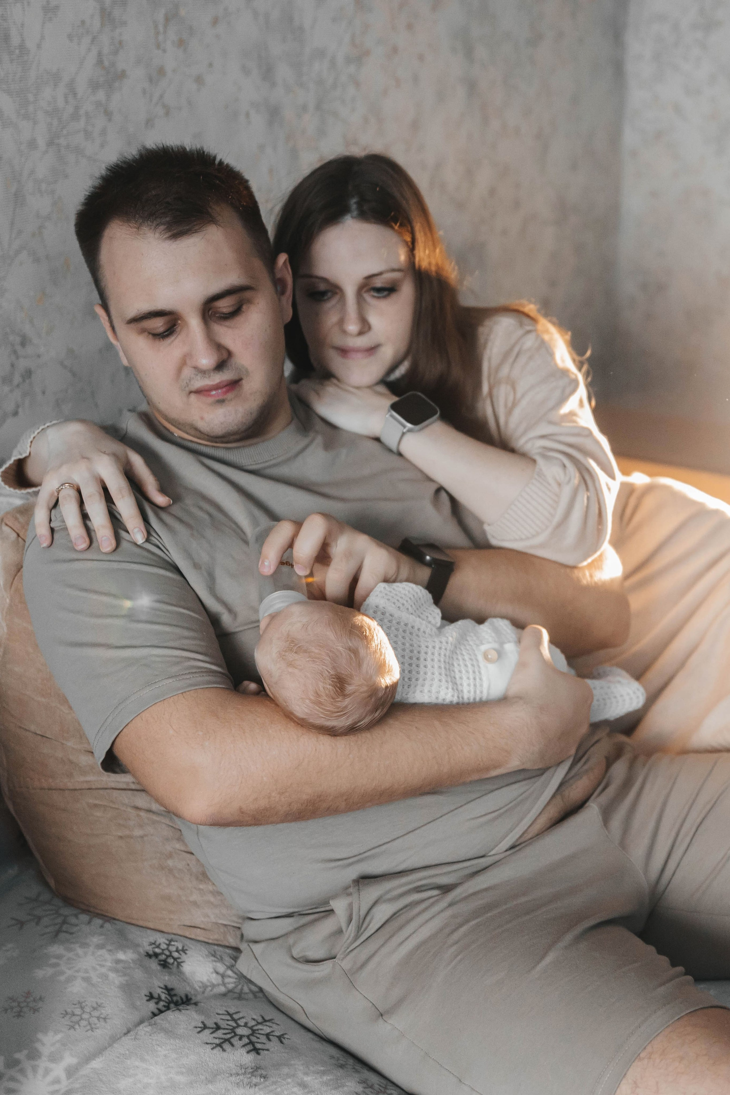 Альбом с естественной фотосессией ньюборн. Фотограф новорожденных Москва, Люберцы, Жуковский, Раменское
