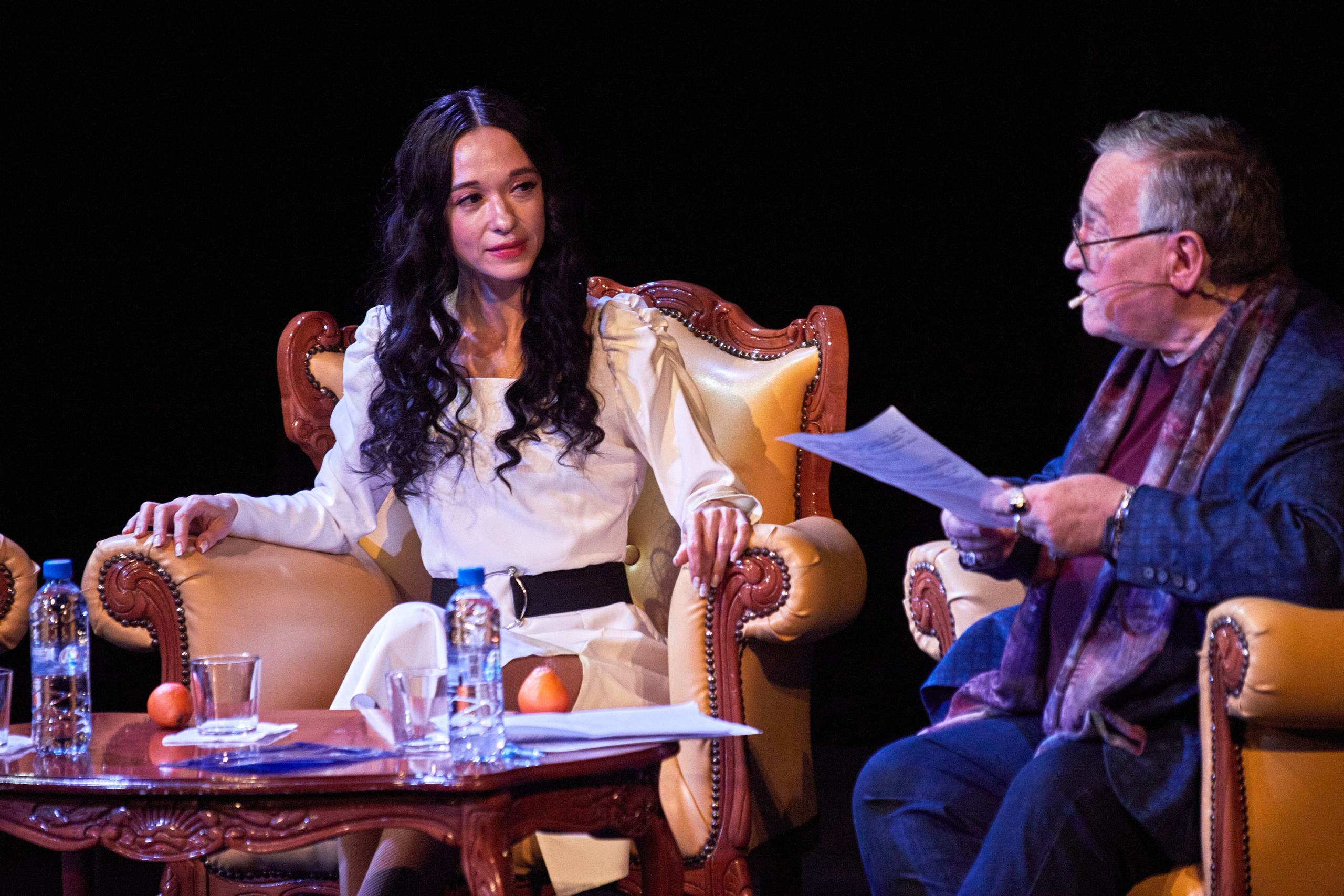 «Театральные тайны» с Григорием Гибертом — Виталий и Ольга Стеблецовы. Фотограф Юлия Маринина