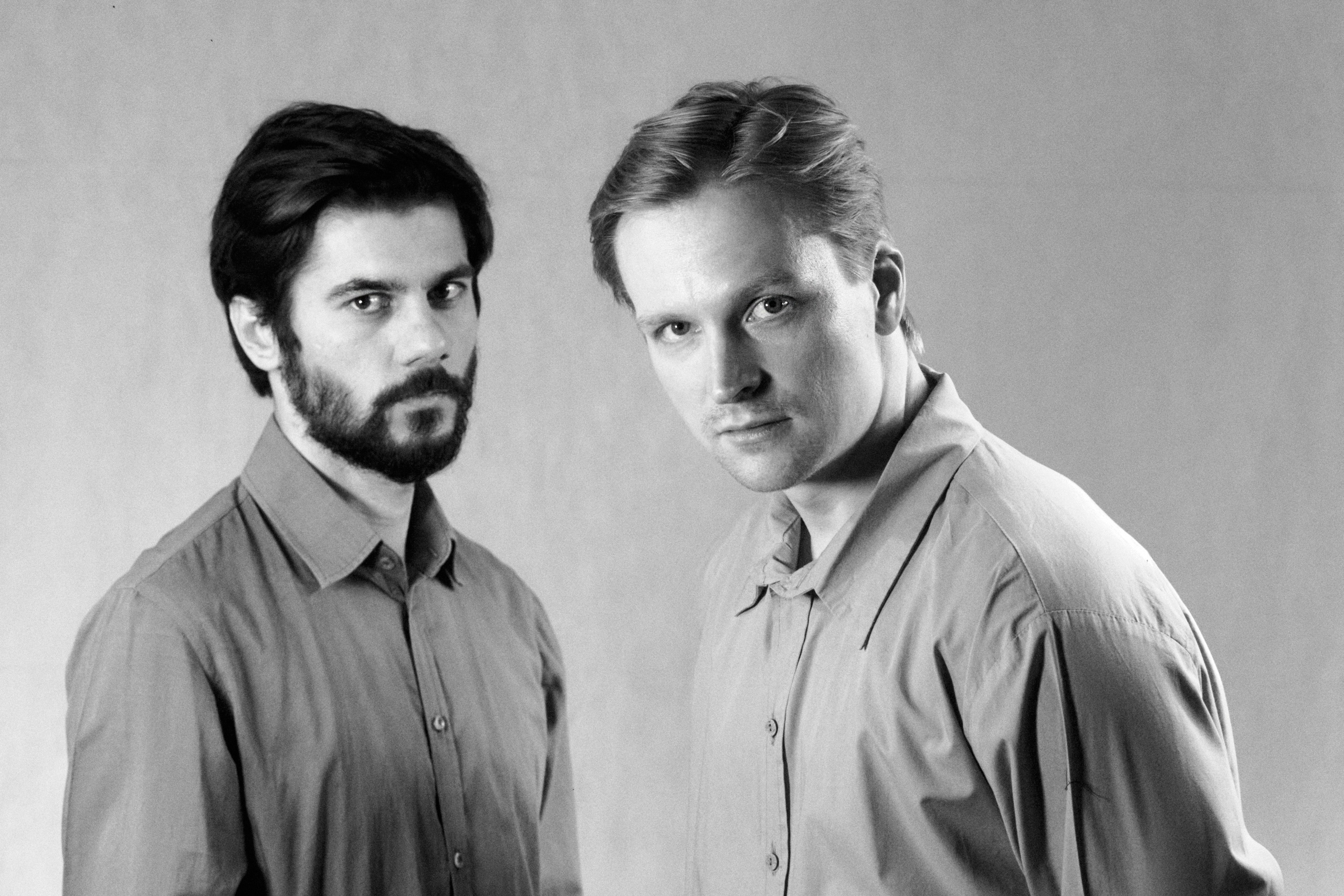 Актеры Асир Шогенов и Андрей Бражник. Фотограф Юлия Маринина