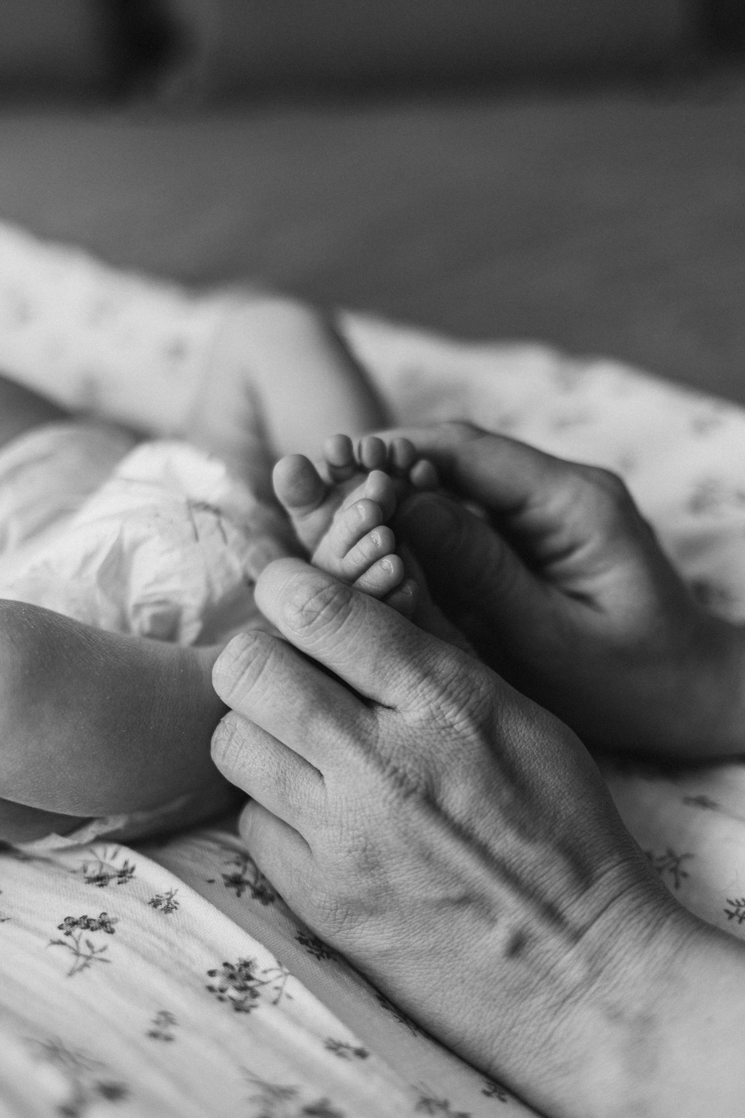 Новорожденные. Фотограф Москва