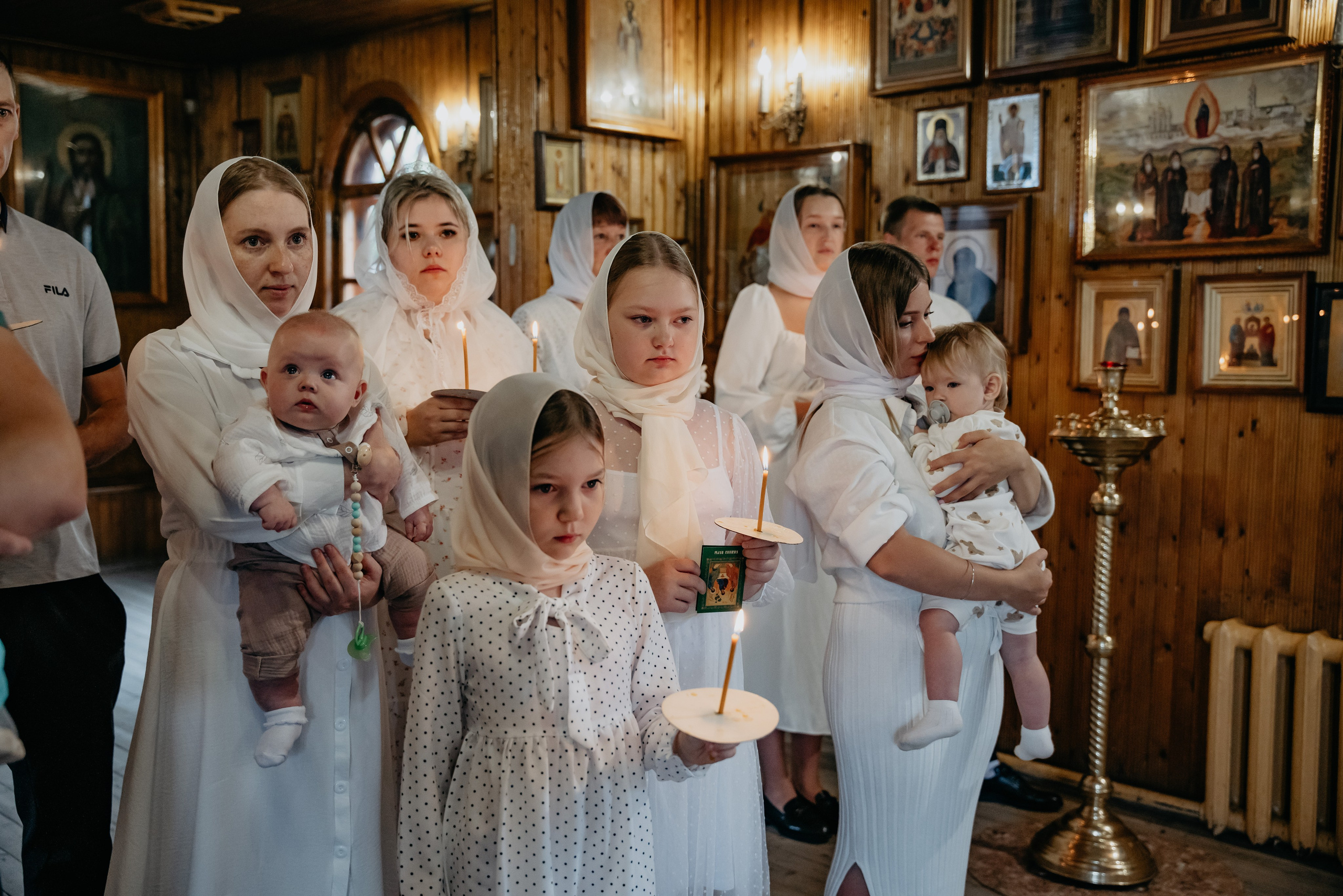 Таинство крещения, церковь Иконы Божией Матери Всех Скорбящих Радость