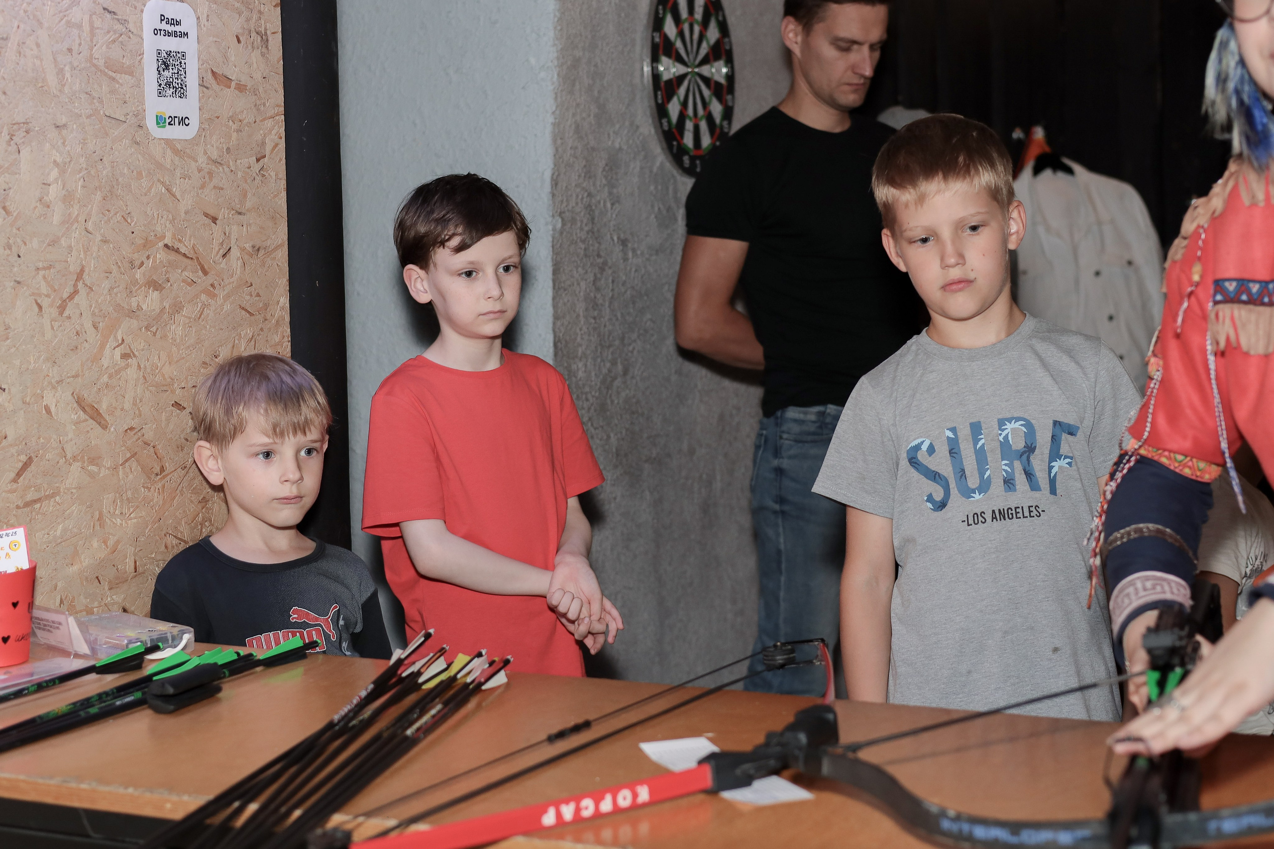 День рождение в стрелковом клубе. Фотограф Надршина Лилия