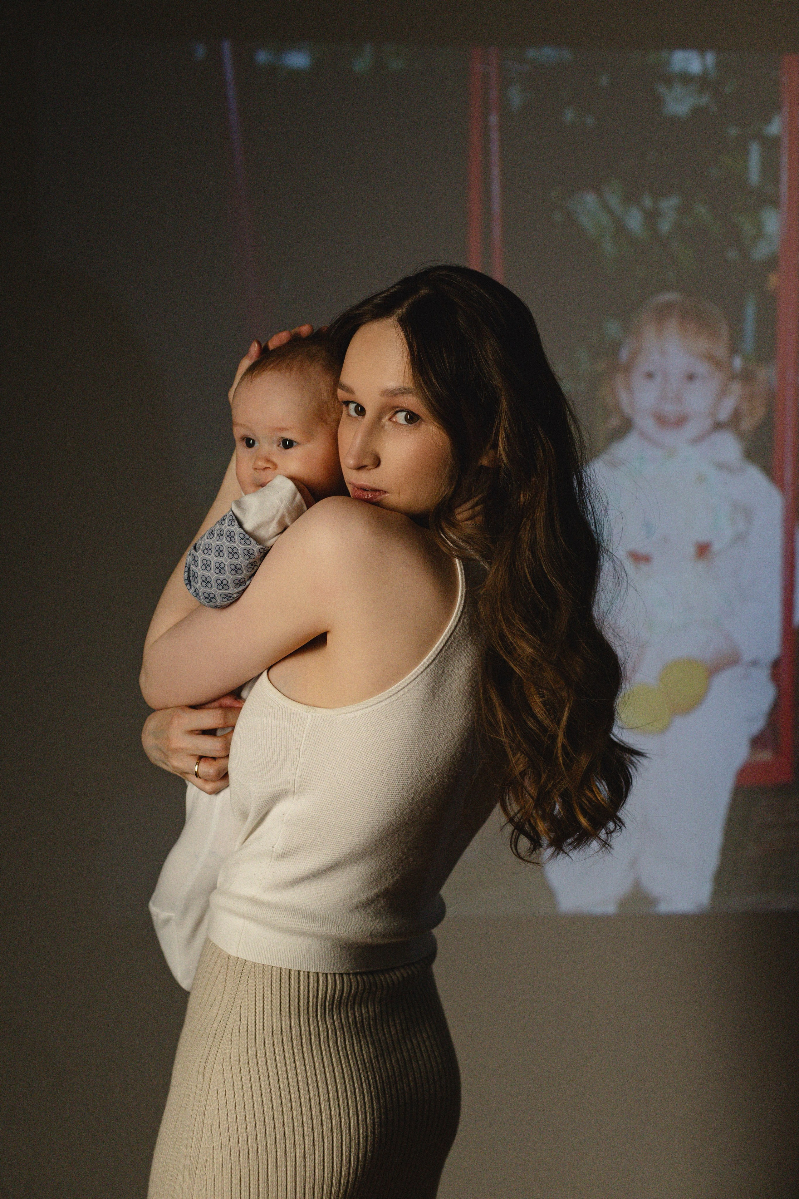 Ксения с сыном. Кузьмина Анастасия — контент-фотограф | Москва