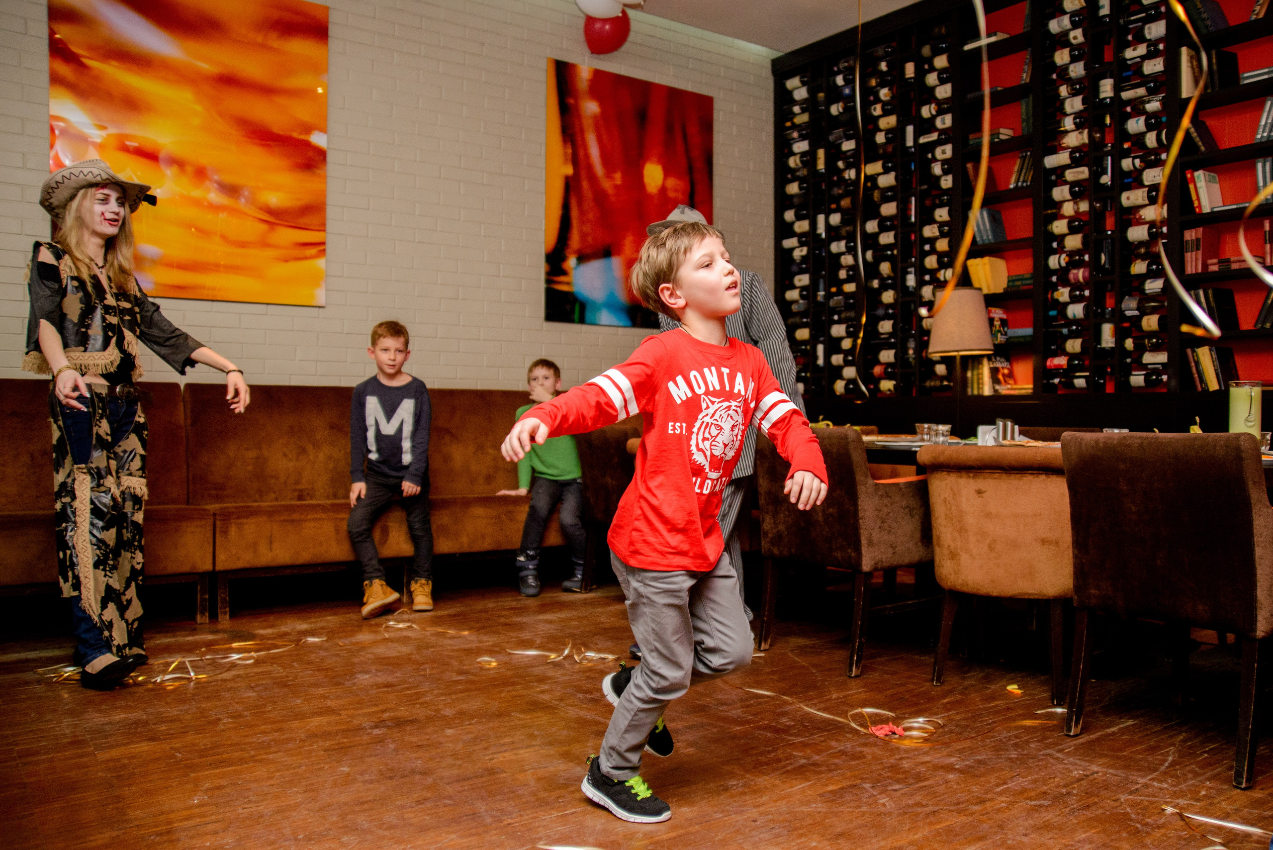 Детский день рождения в ресторане