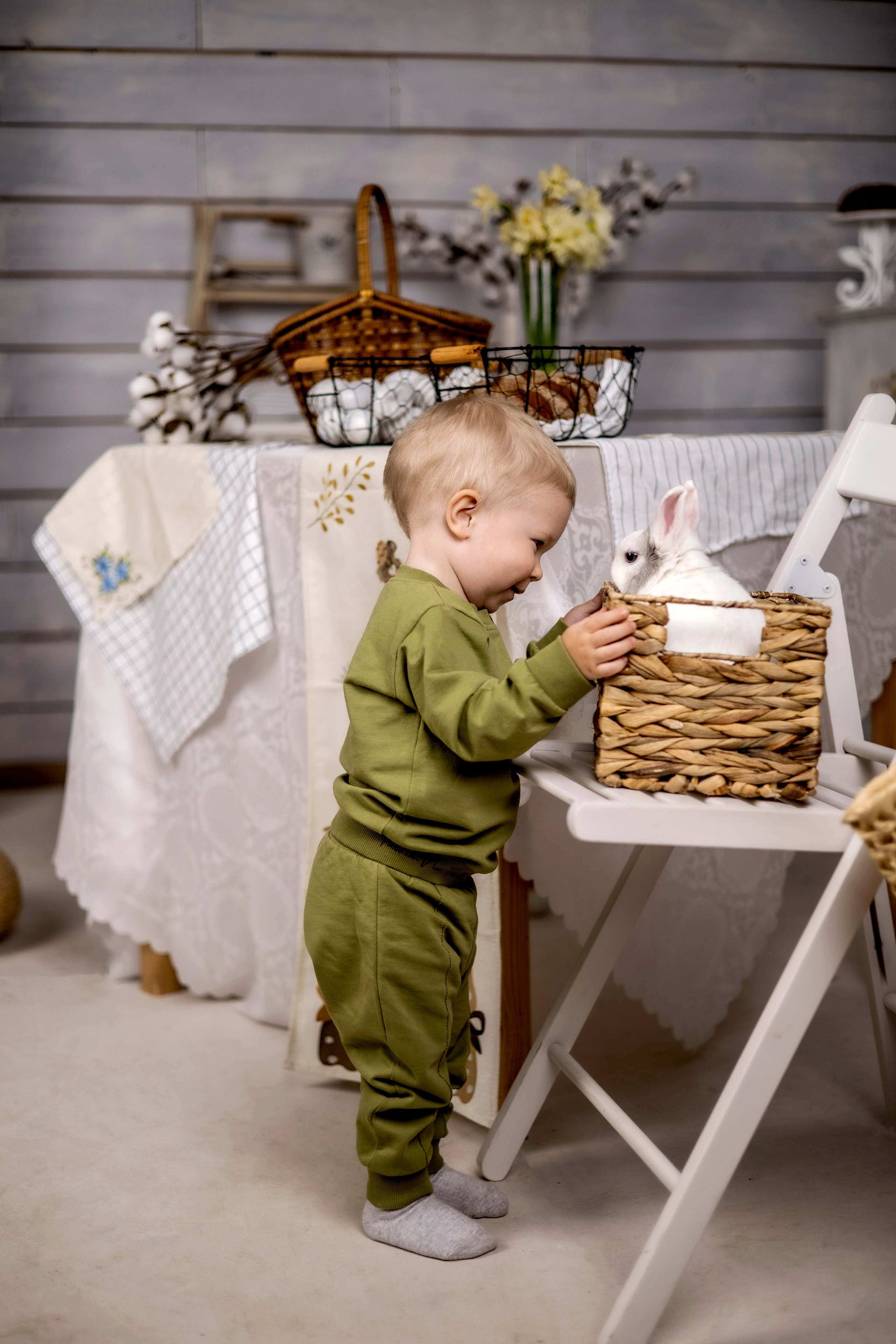 Пасхальный детский фотопроект 2024. Фотограф Надежда Лукьянова