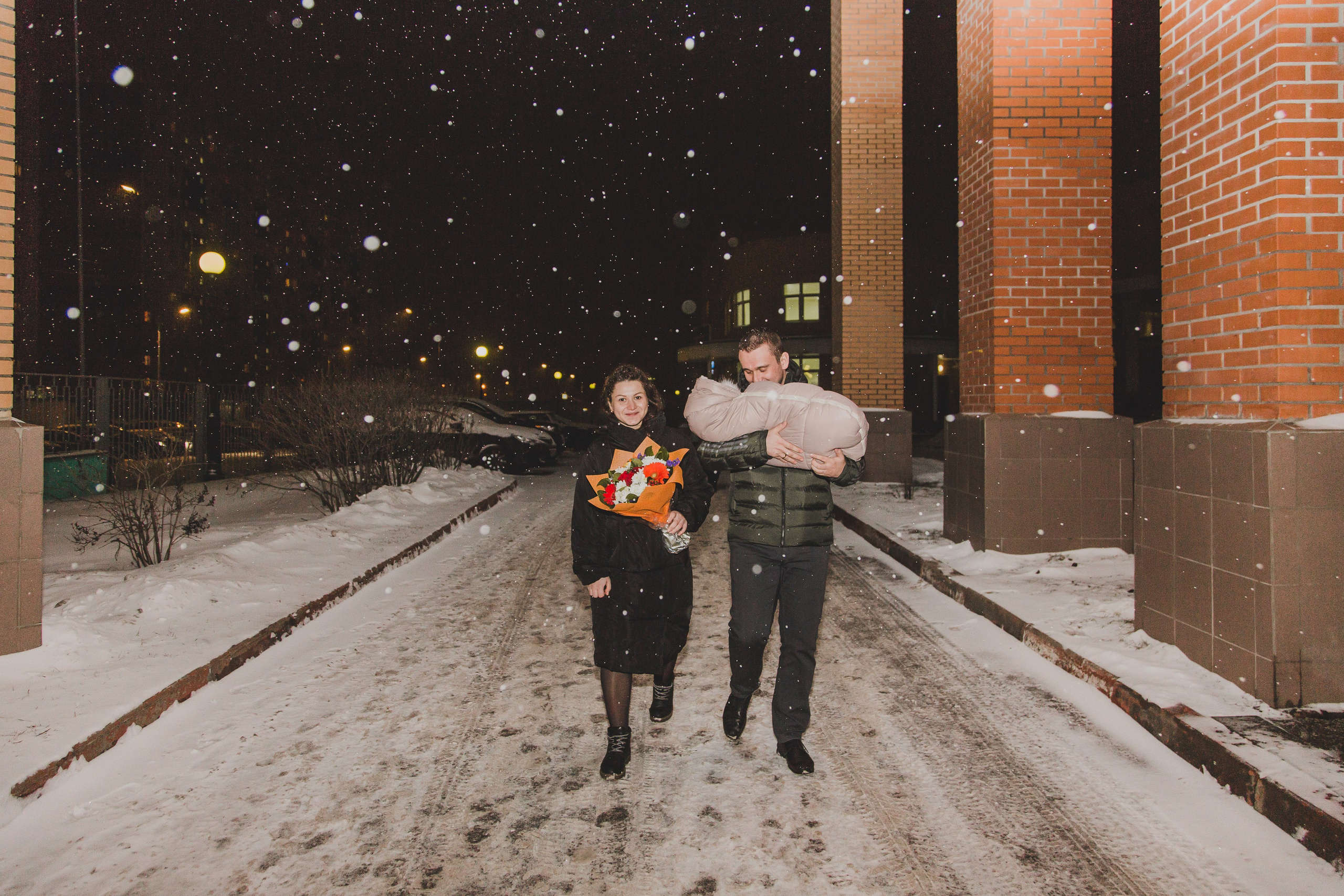 Выписка 28 января. Свадебный фотограф Александр Абрамов Москва / Зеленоград