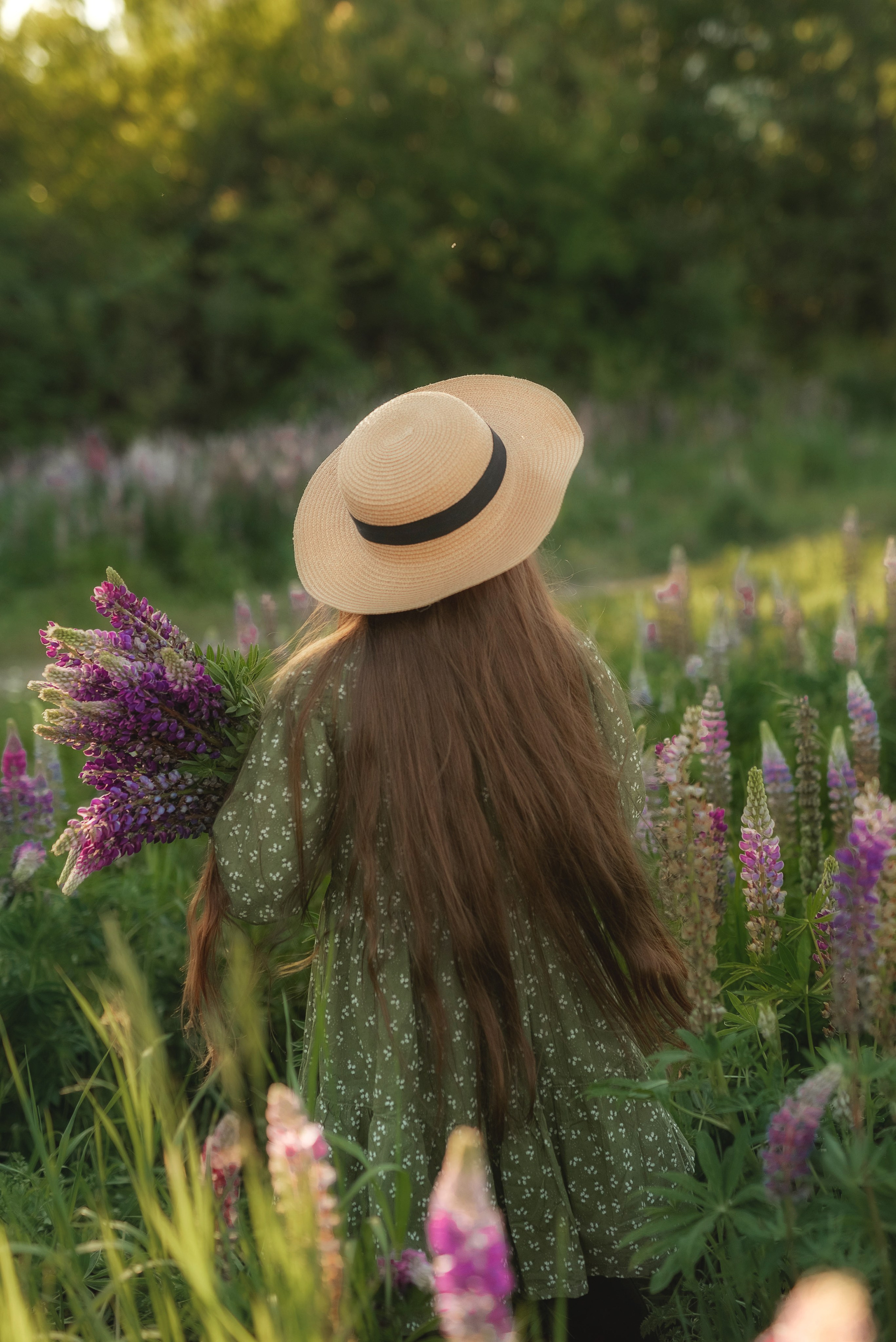 Фотосессия в люпинах. Семейный, детский фотограф в Воронеже Анна Никитина