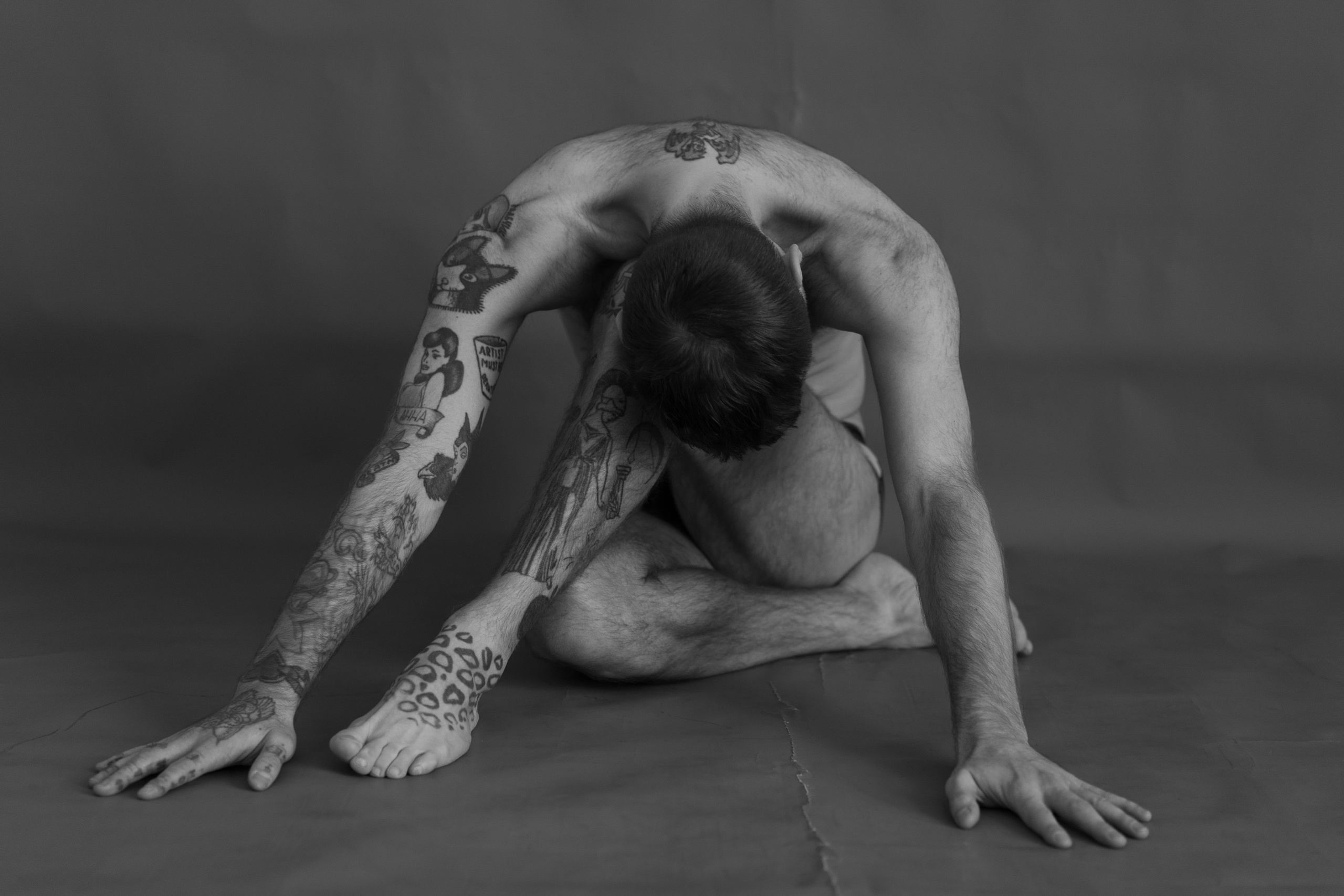 Мужская съёмка ню. Фотограф Елизавета Потешкина