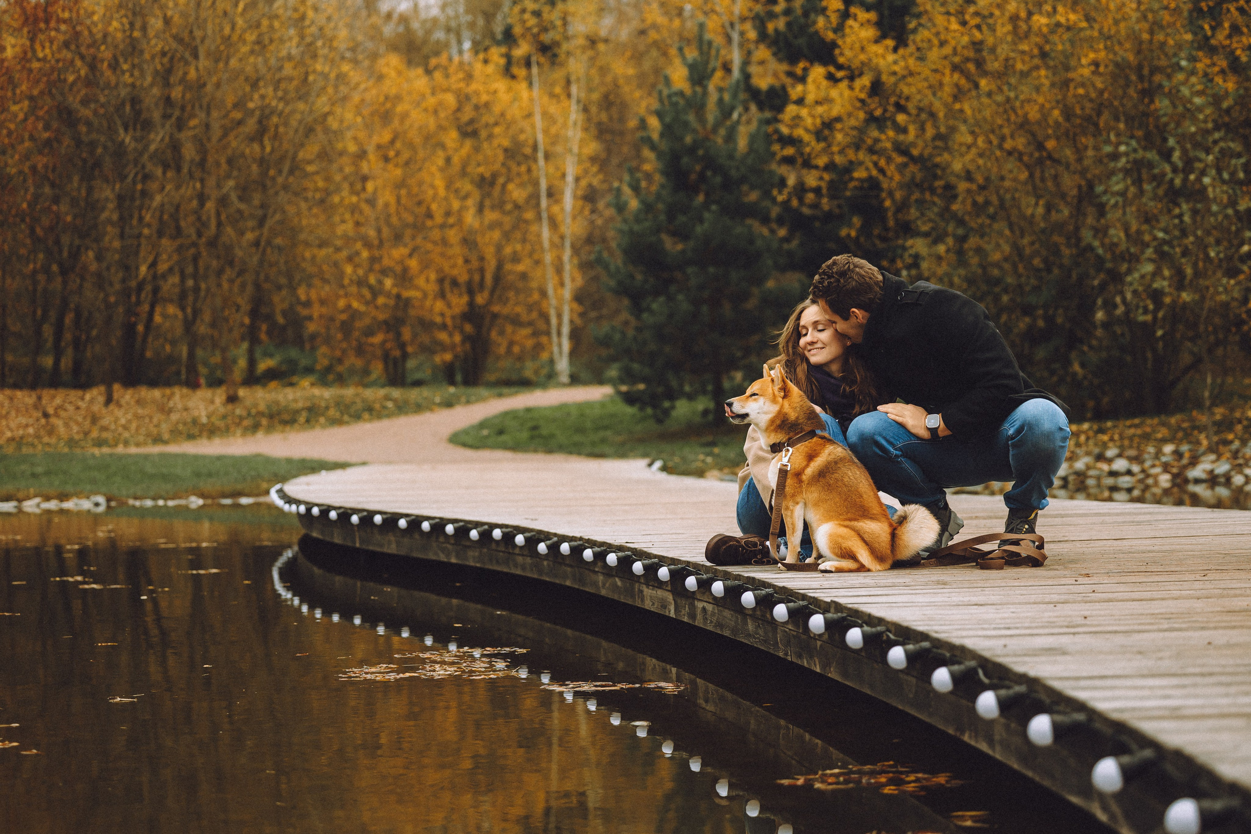 Настя, Юра и Скай