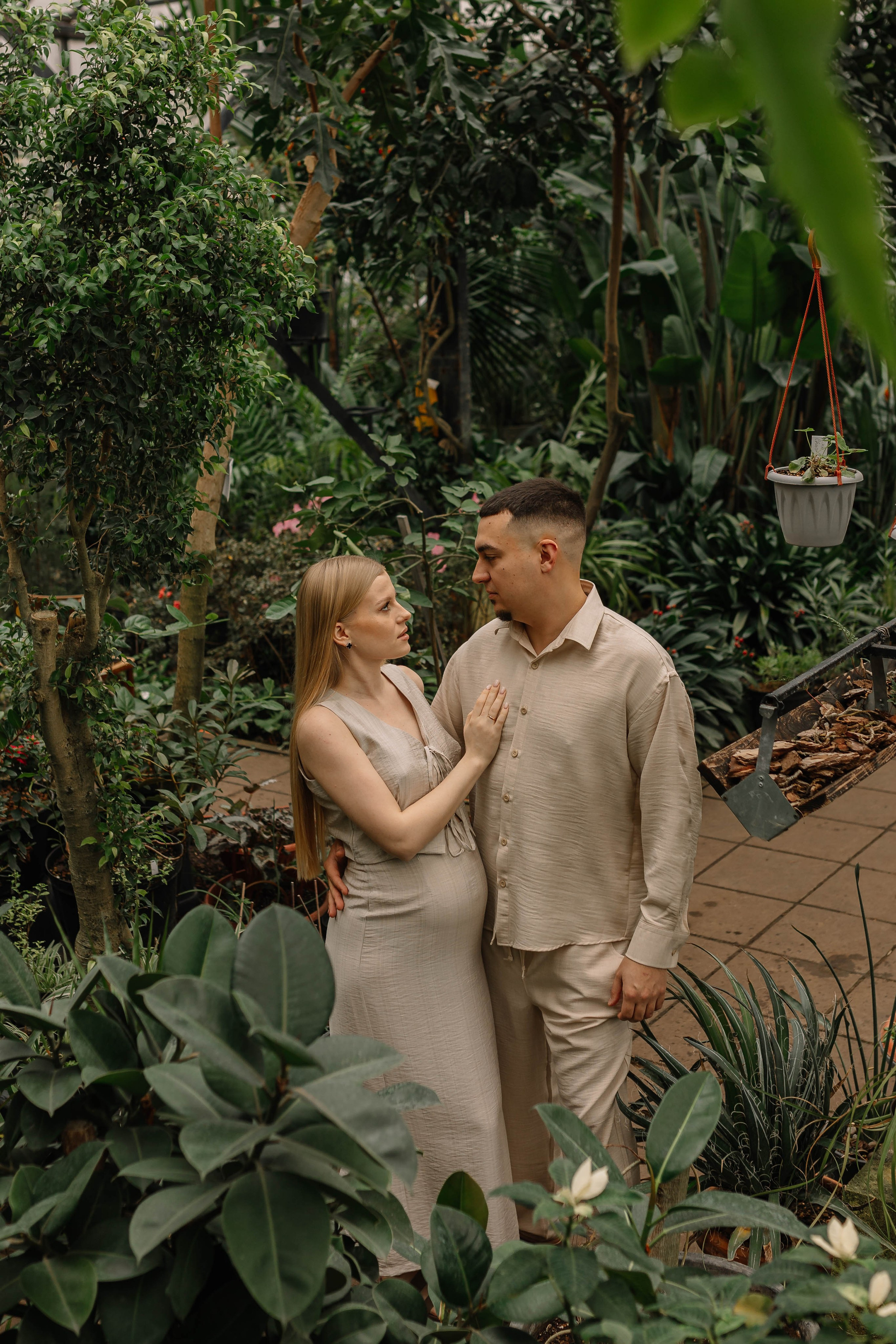 В оранжерее. Фотограф Александра Кузнецова