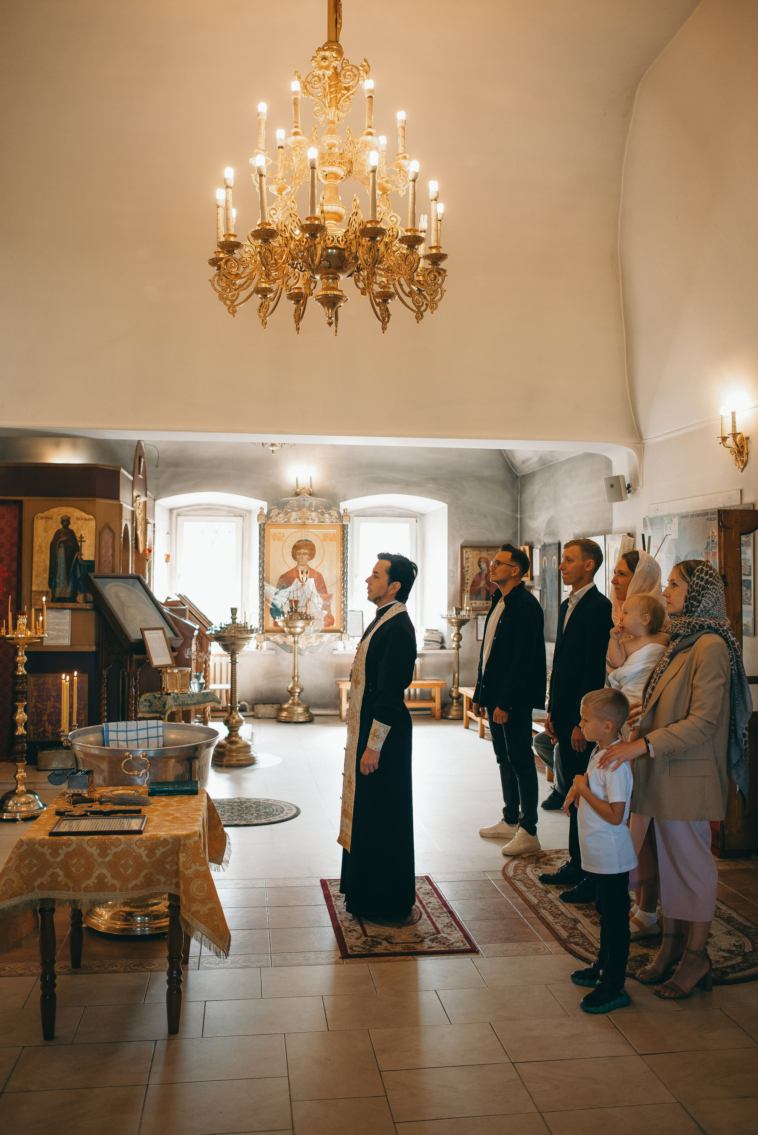 Таинство Крещения. Семейный и детский фотограф в Обнинске, Калуге, Москве