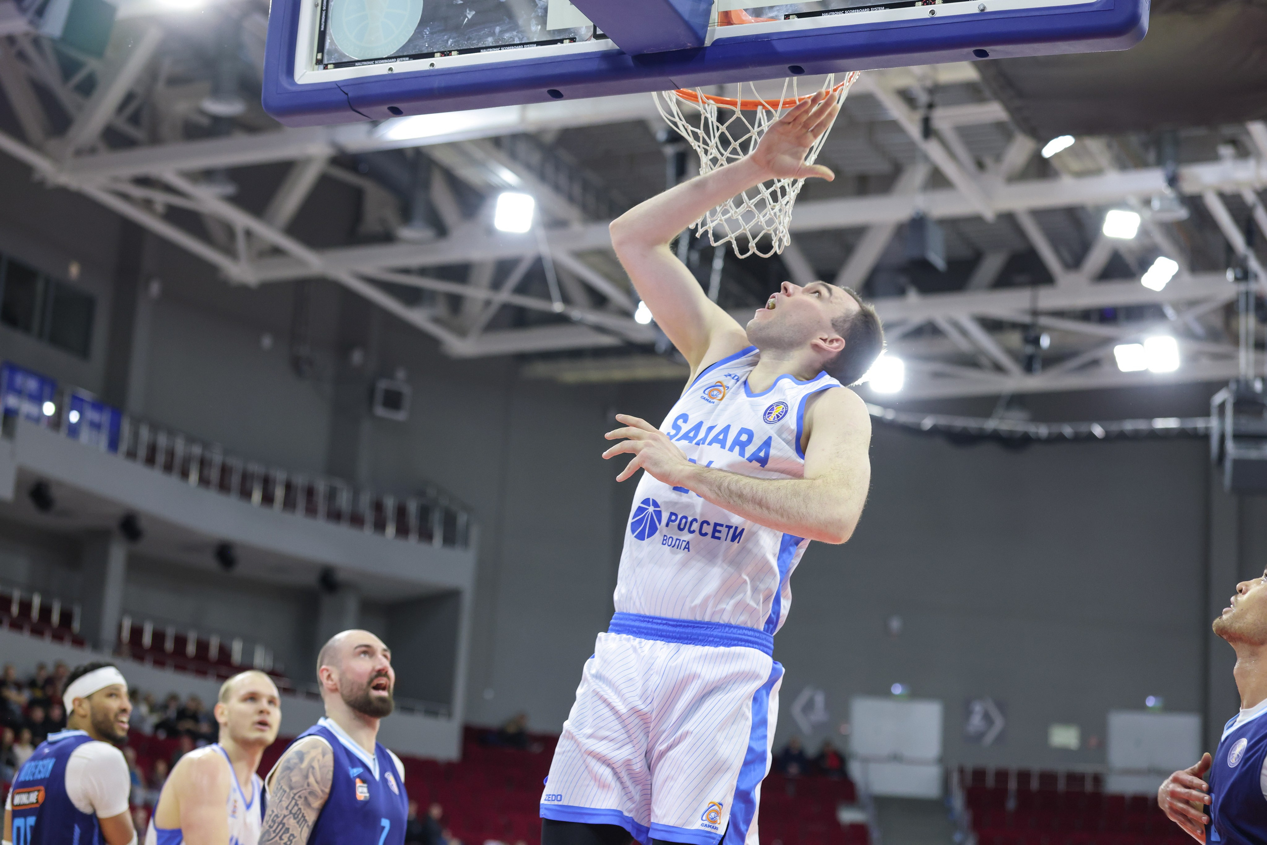 Баскетбол. Самара — Зенит. Единая лига ВТБ. Спортивный фотограф в Самаре