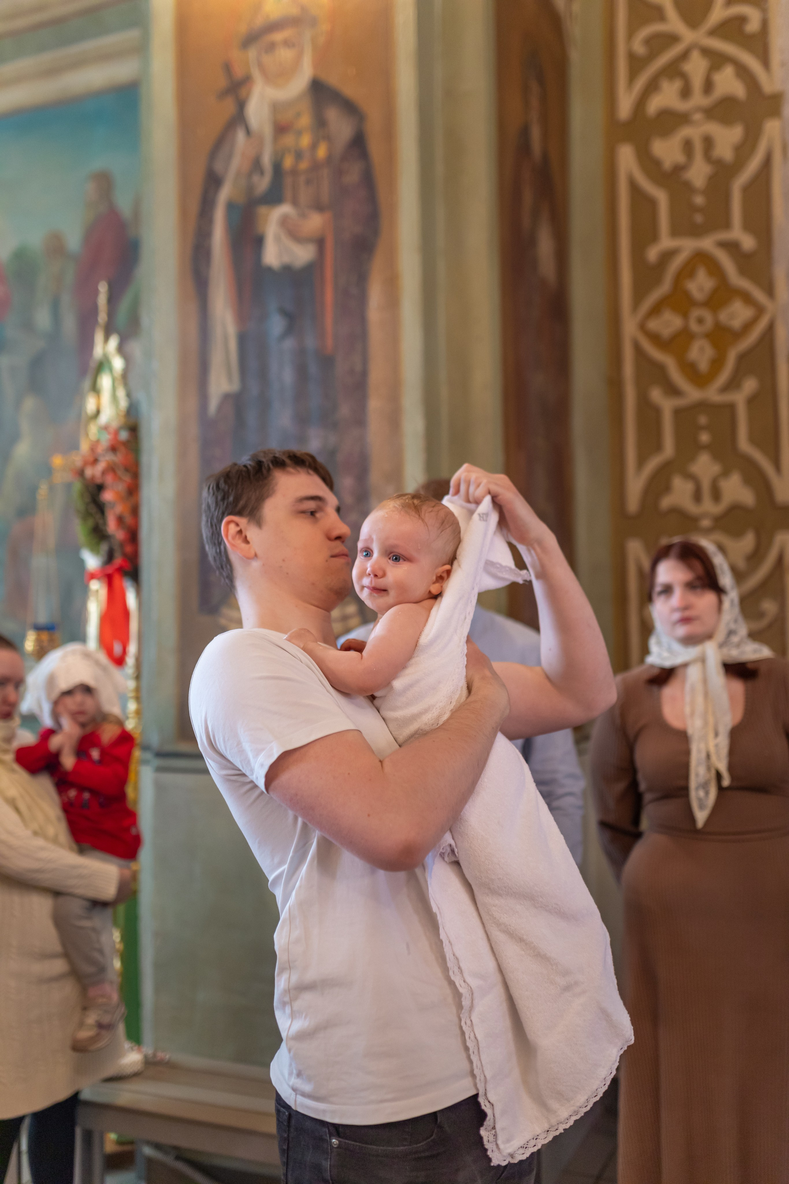 Крещение Савелия. Фотограф и Видеограф в Москве Дарья Арсентьева