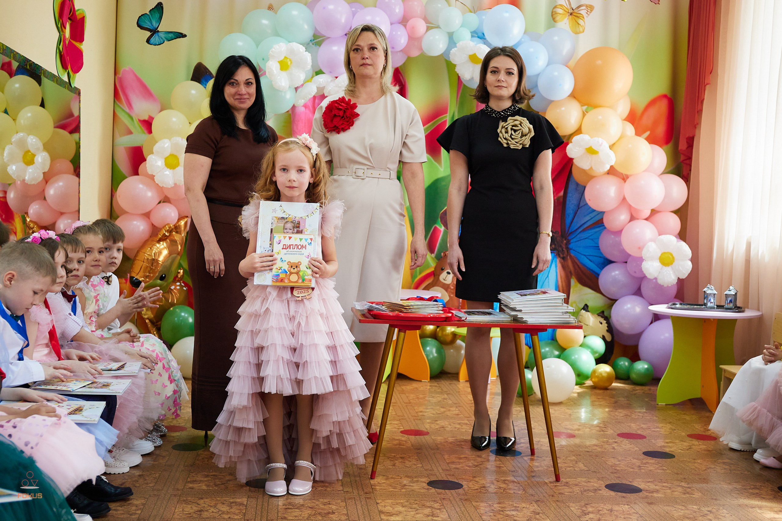 Выпускной детский сад. Спортивный фотограф Некрасов Денис