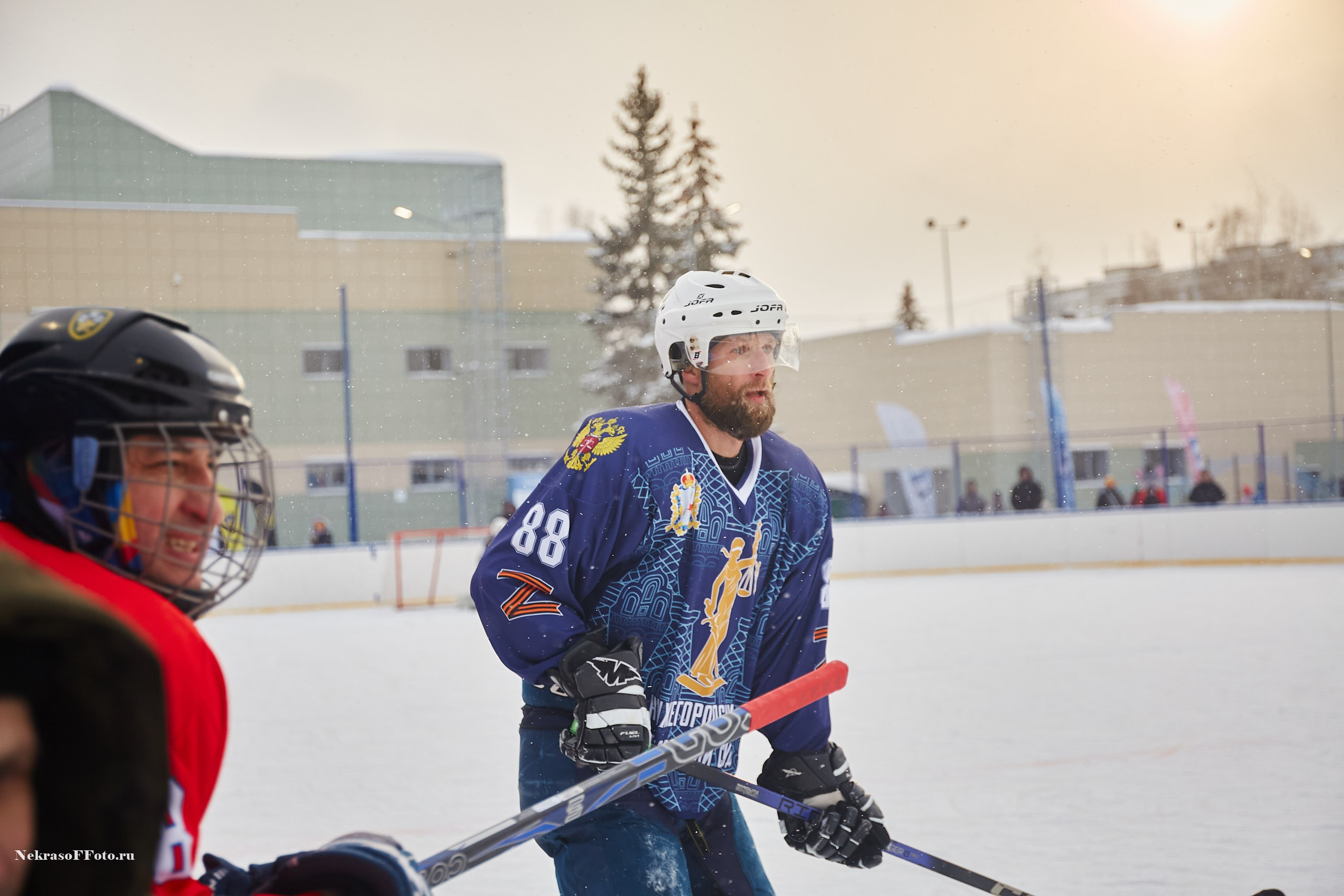 Турнир по хоккею «Русская классика» в рамках Офицерской хоккейной лиги. Спортивный фотограф Некрасов Денис