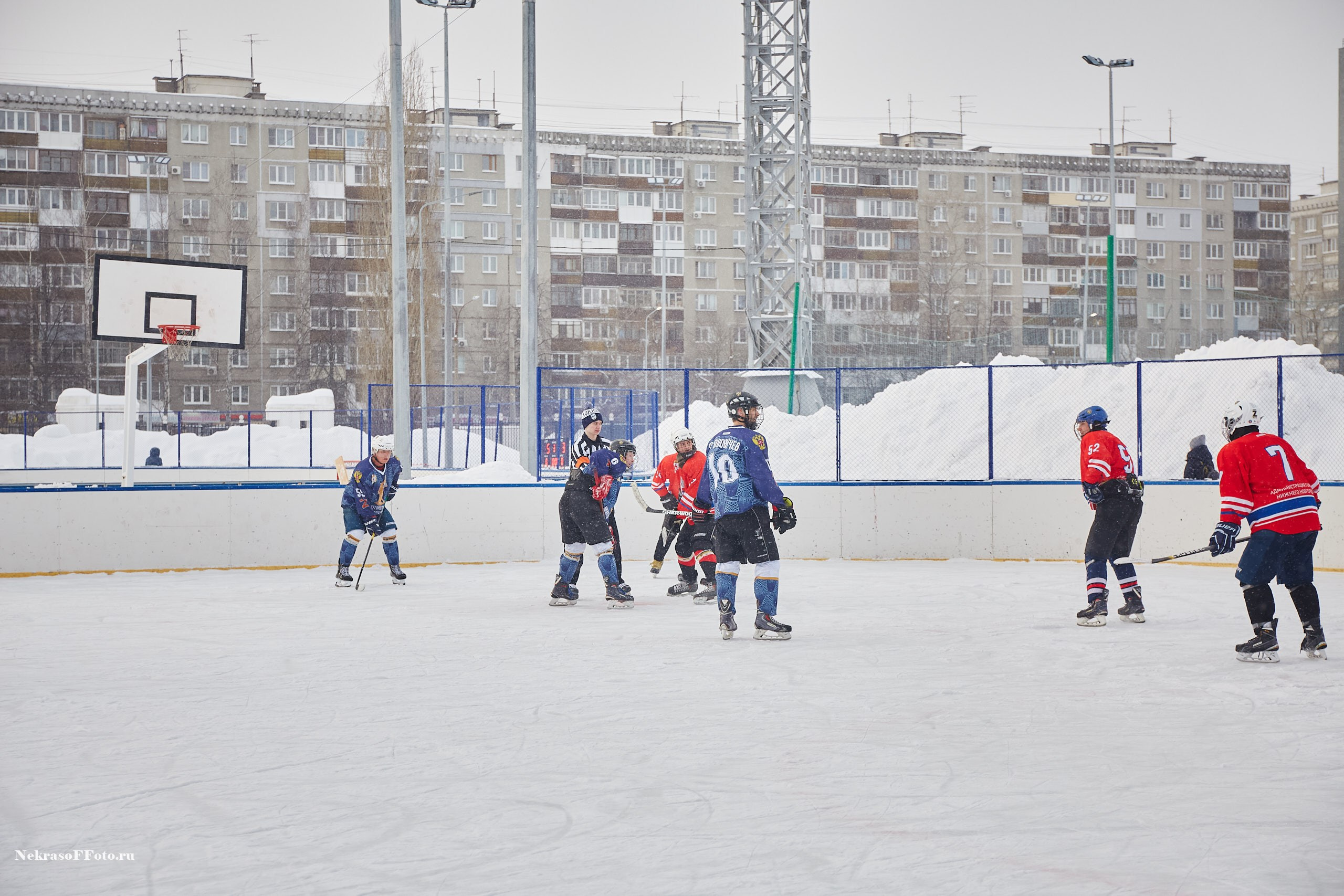 Турнир по хоккею «Русская классика» в рамках Офицерской хоккейной лиги. Спортивный фотограф Некрасов Денис
