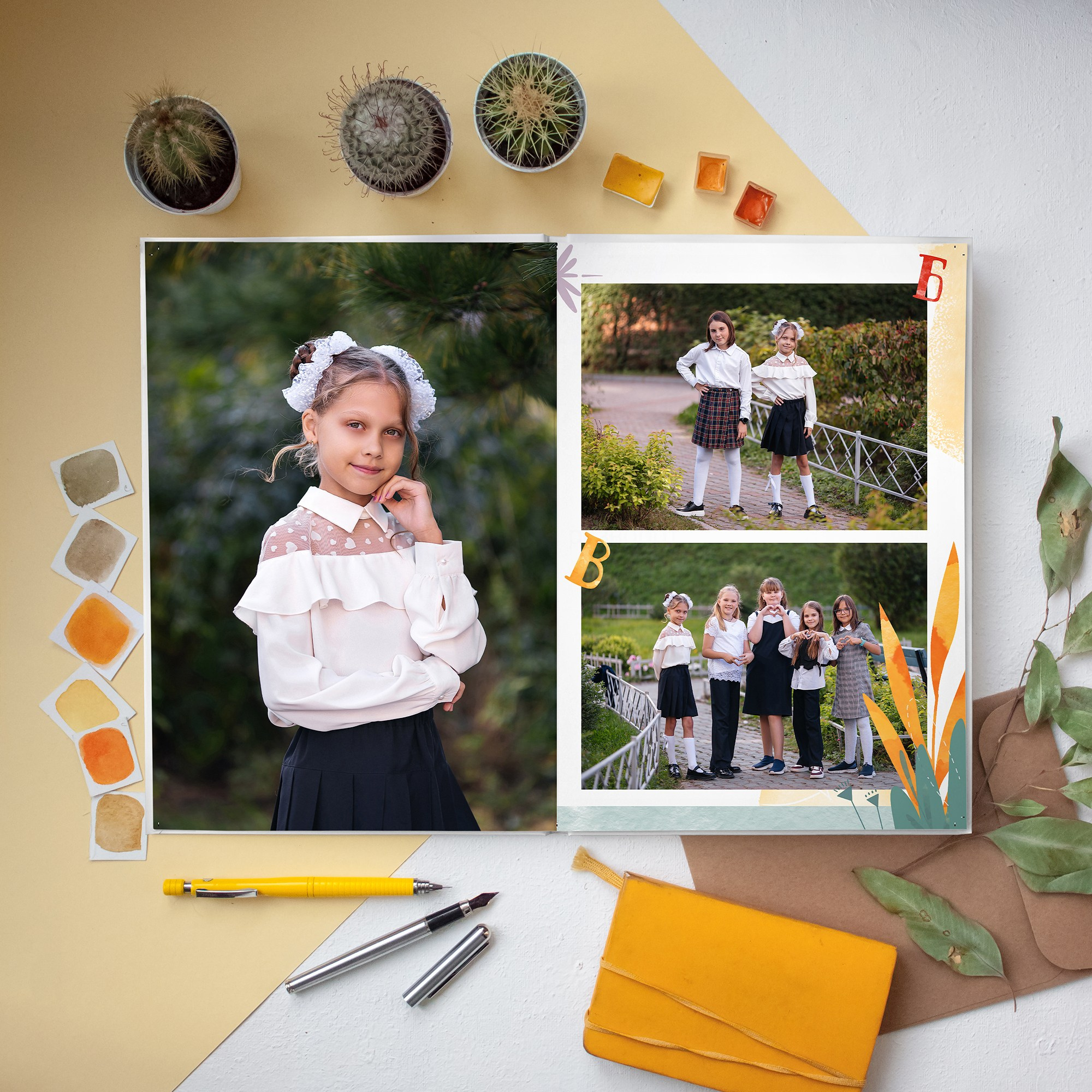 Дизайн альбомов Школа. Детский и Школьный фотограф во Владивостоке. Выпускные альбомы