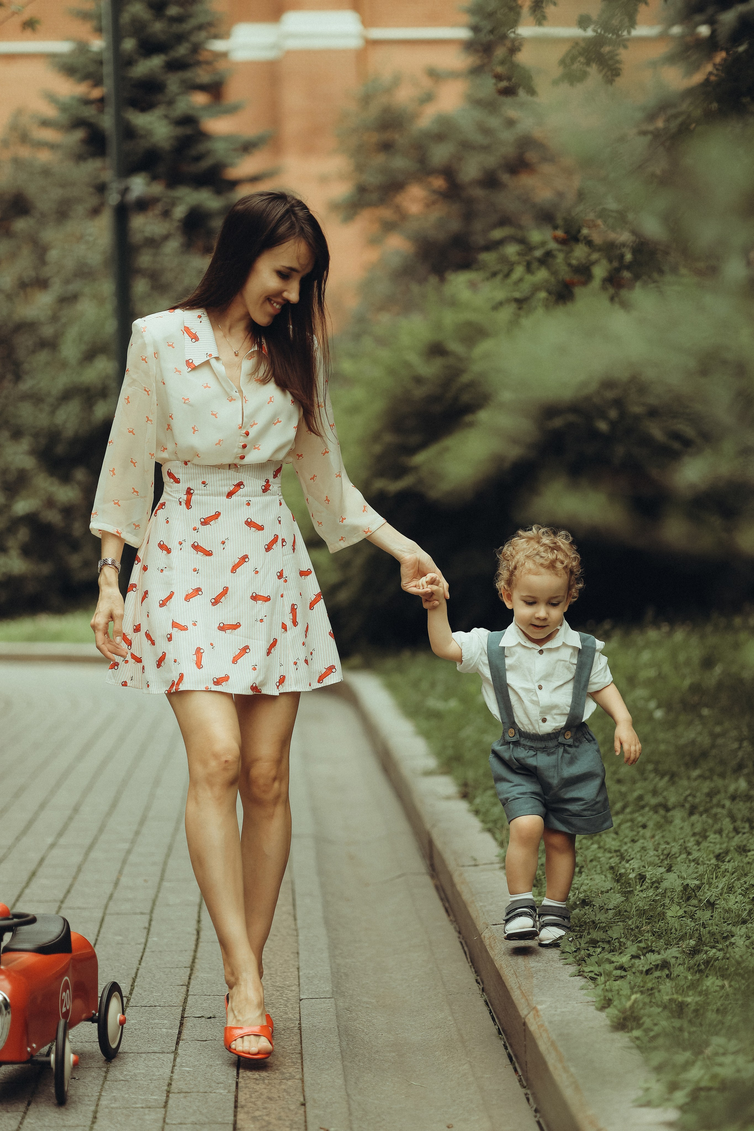 Прогулка у Кремля. Семейный и детский фотограф в Москве Анастасия Меликова