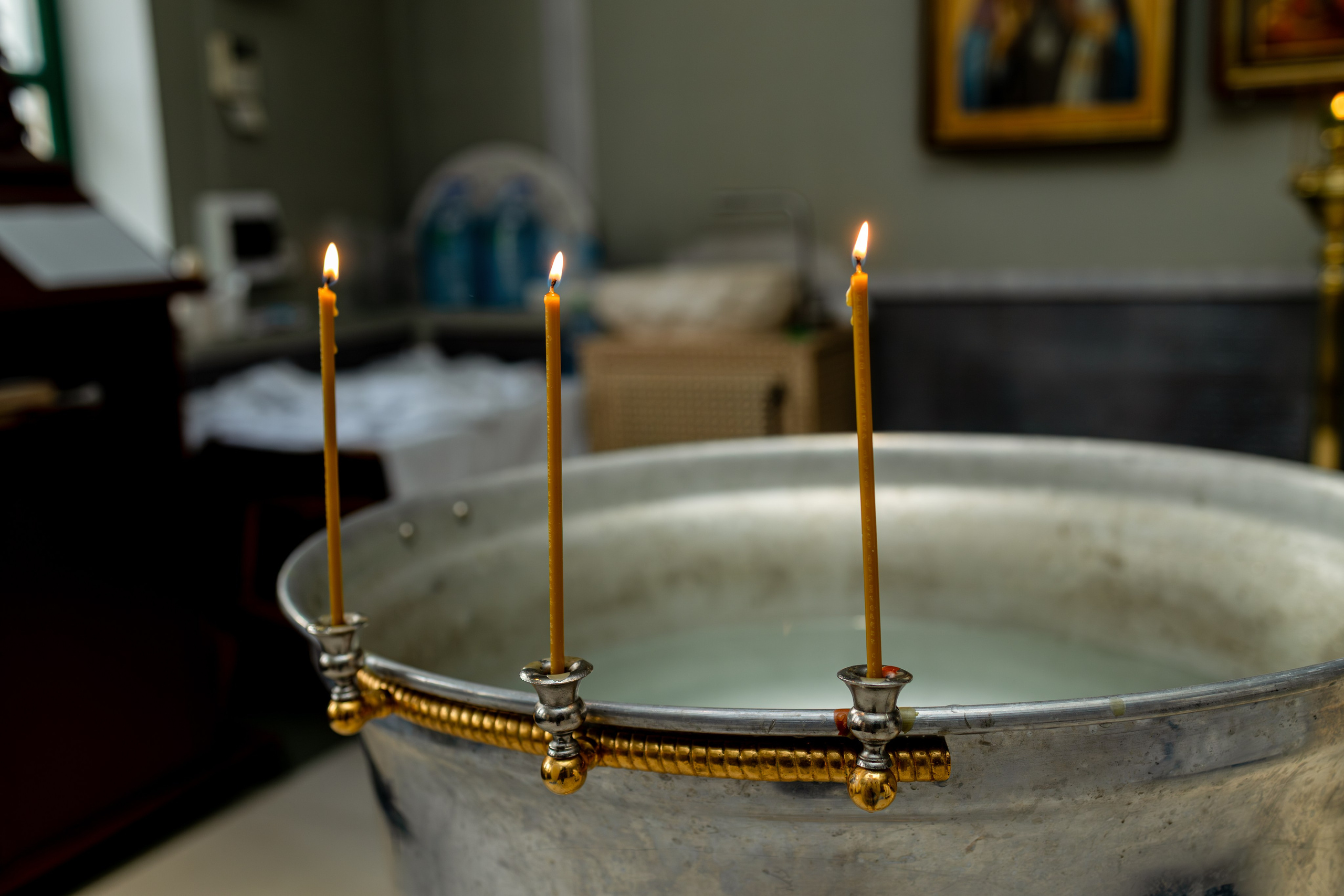 Крещение. Фотограф Виктория Кравец