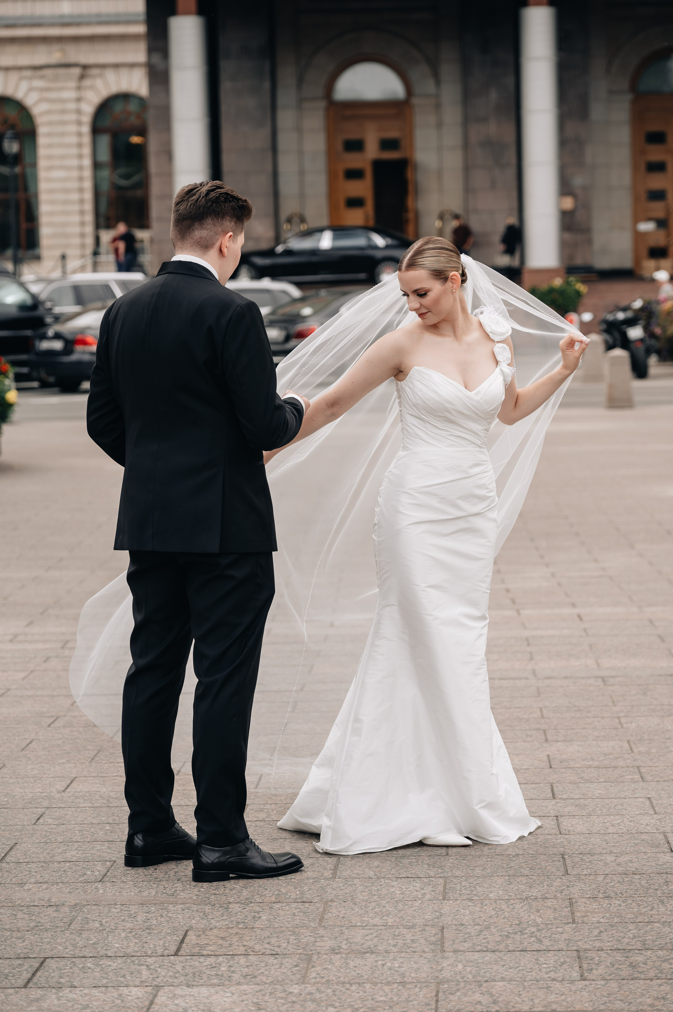 П&А | Гостиница «Украина», ГУМ и Таганский ЗАГС. Портретный фотограф Москва Светлана Кашура