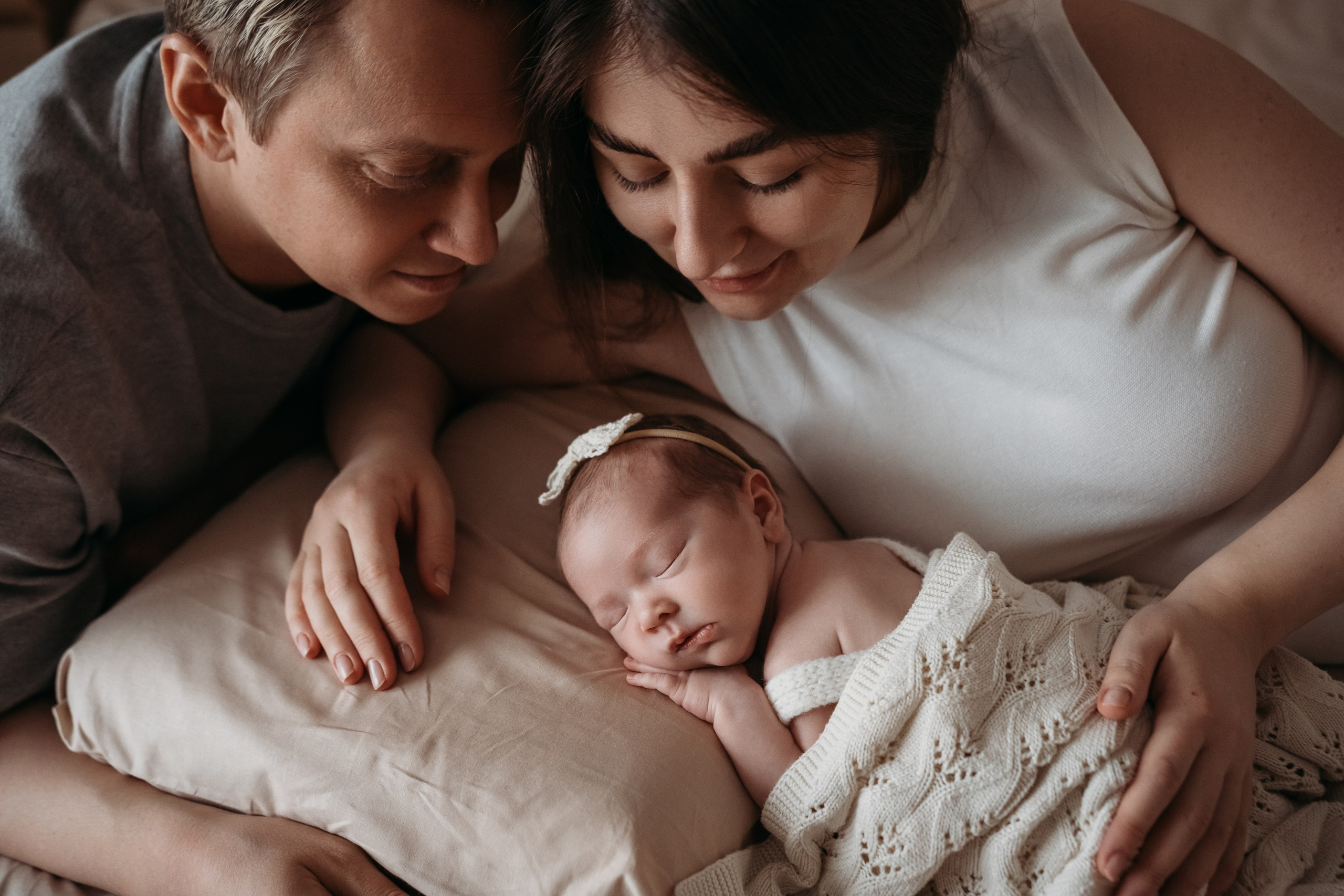 0-2 месяца. Фотограф Новорожденных в Москве. Семейные истории в стиле LIFE