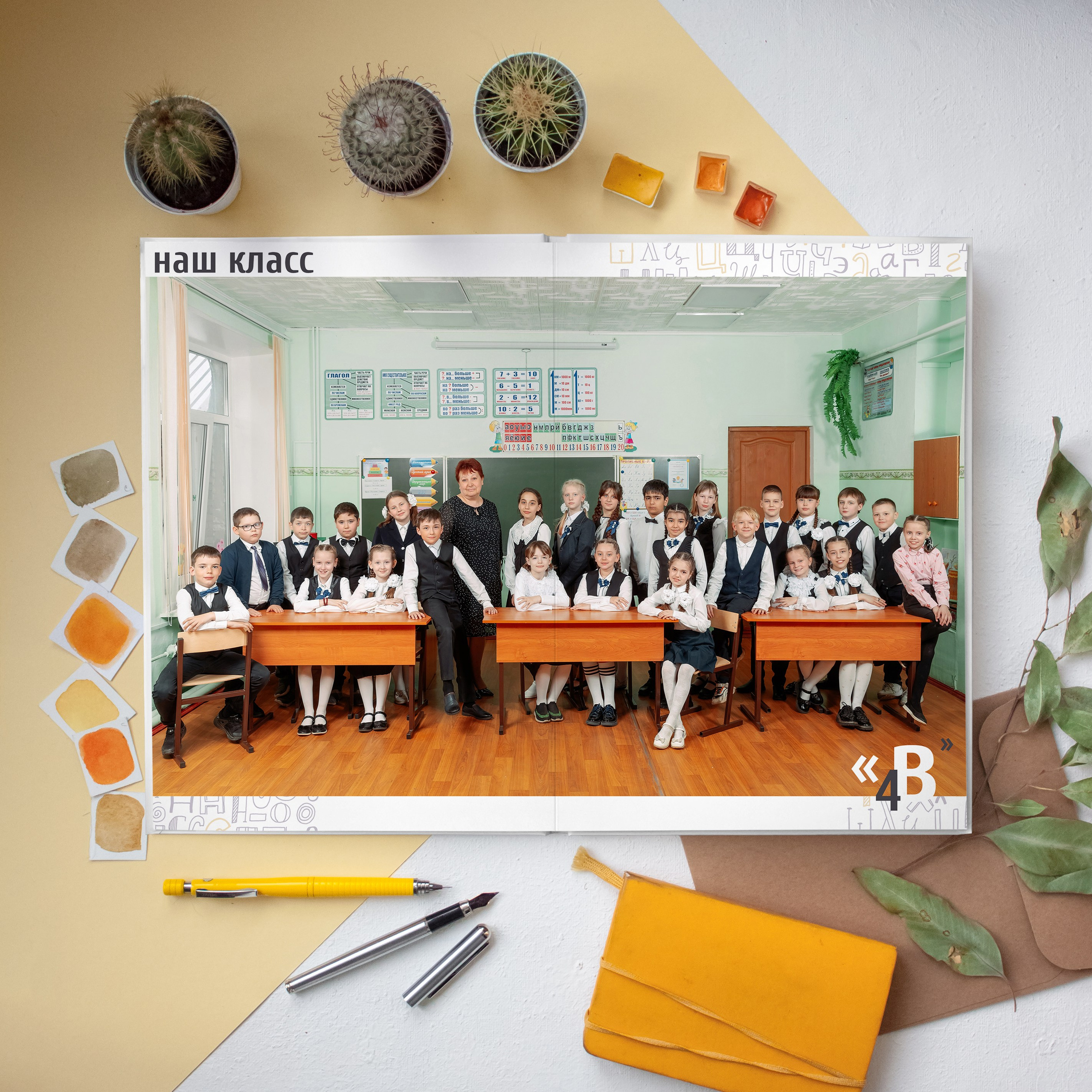 Выпускной альбом «Дайте 3» для начальной школы. REPEYBOOK | Выпускные альбомы для детского сада и класса