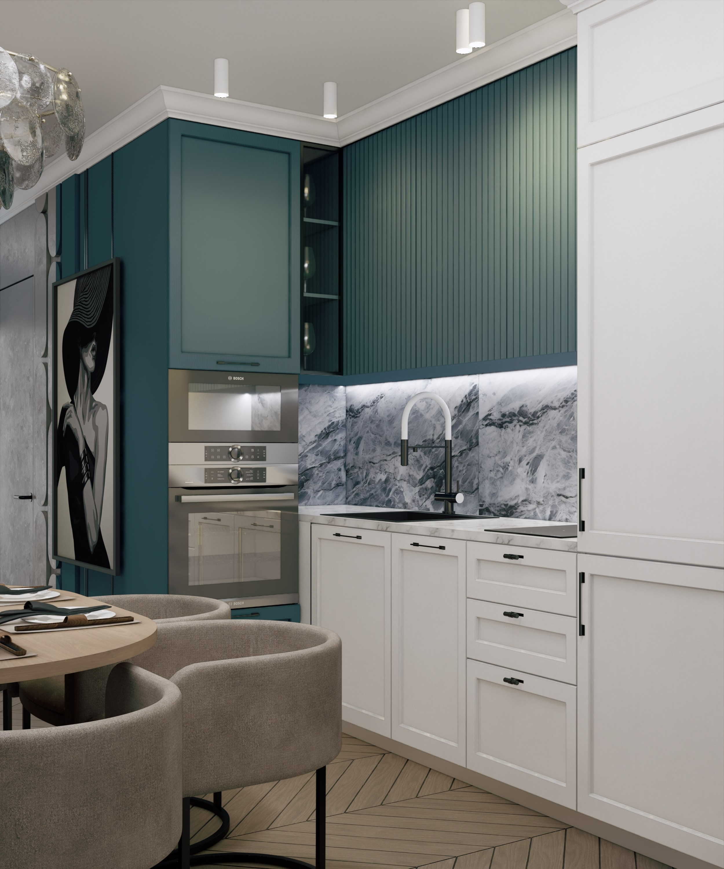 Нижегородская, 55 м². Главная