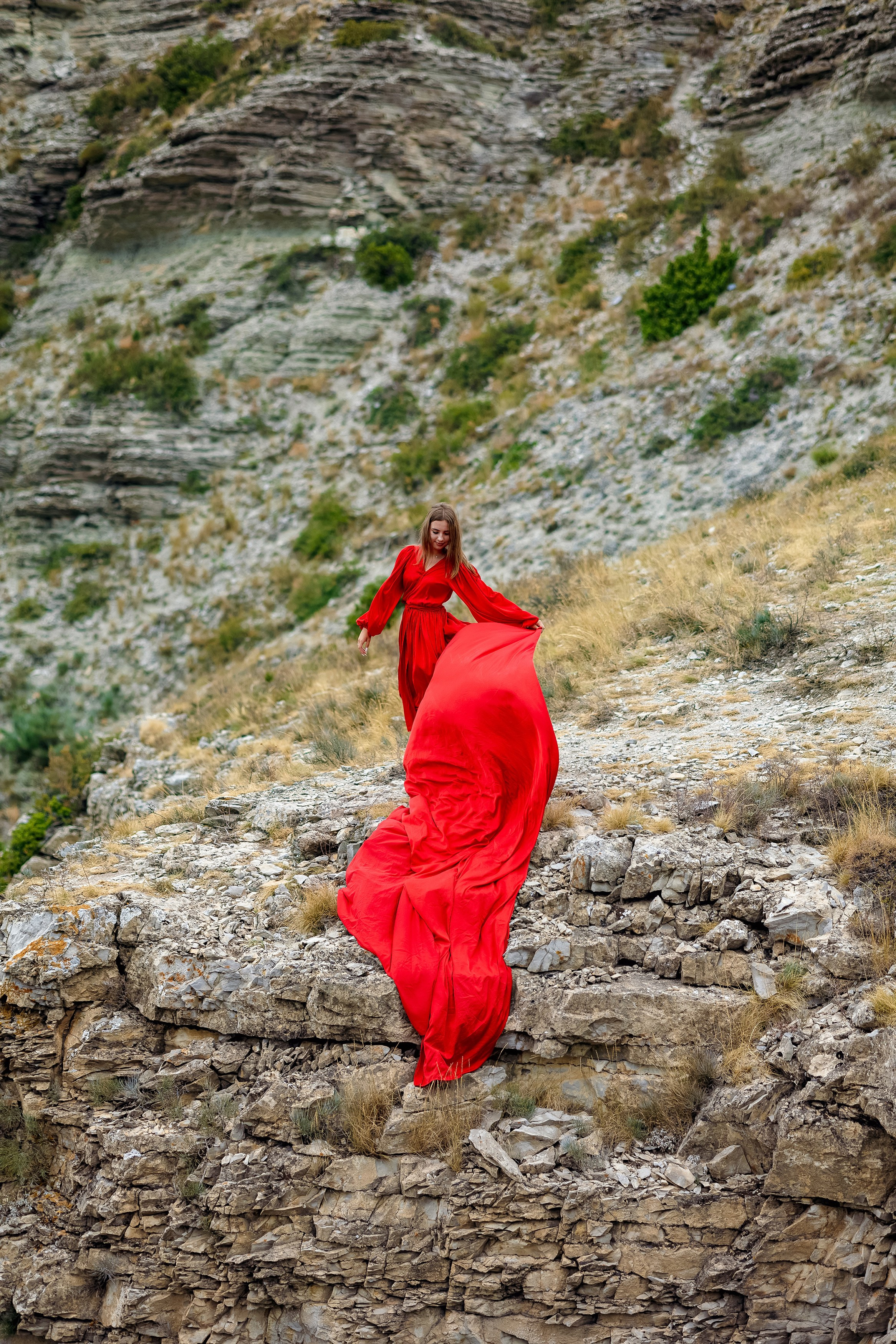Выездная съёмка на каньоне. Свадебный и семейный фотограф в Каспийске Алёна Нурмагомедова